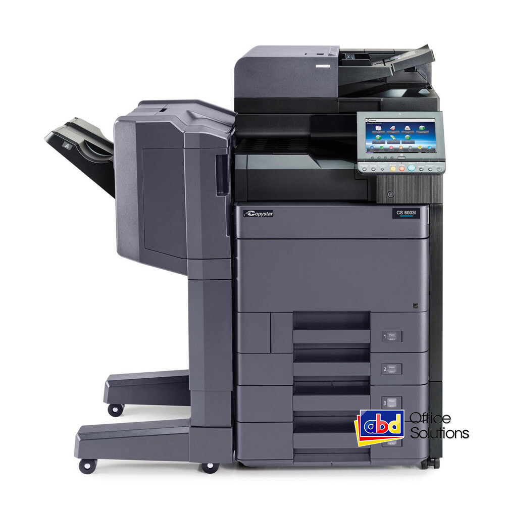 CopyStar CS 5003i Mono Copier Printer Scanner DF-7120 Finisher 50 ppm 4003i