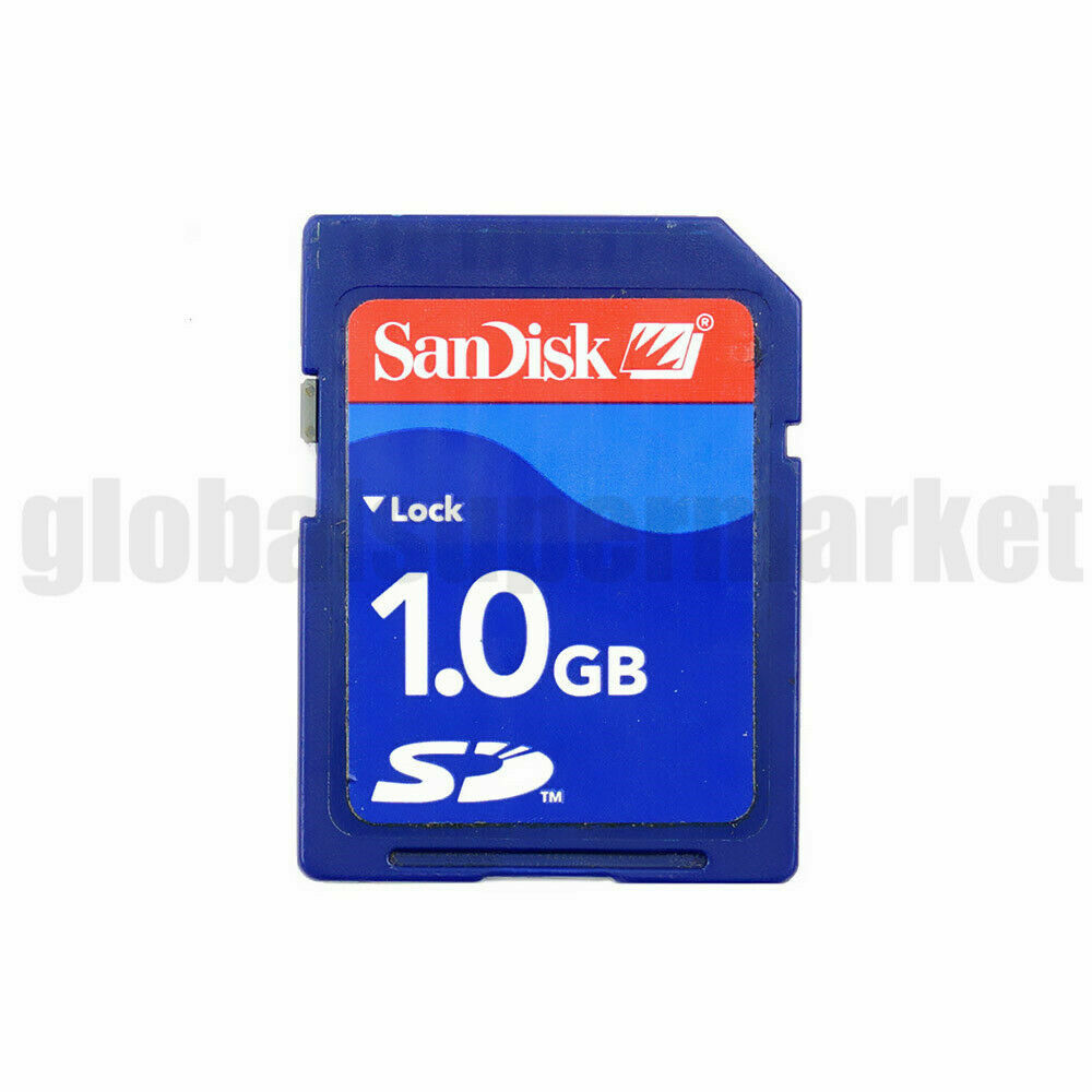 SanDisk 1.0 GB 1GB SD Memory card for Motorola Symbol MC9090-G RFID MC9090-ZRFID