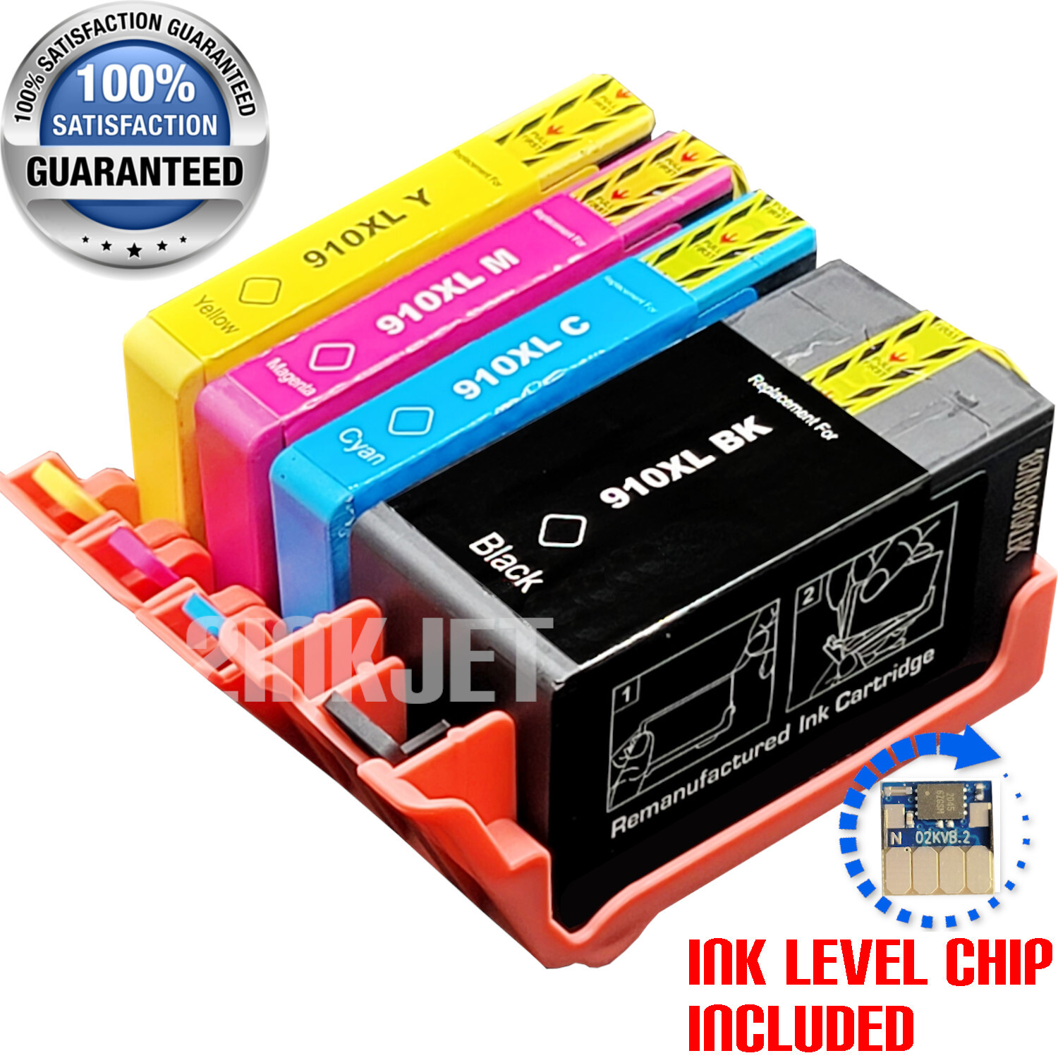 Print Ink Cartridge for HP 910XL 910 OfficeJet Pro 8010 8020 8021 8022 8028 8035