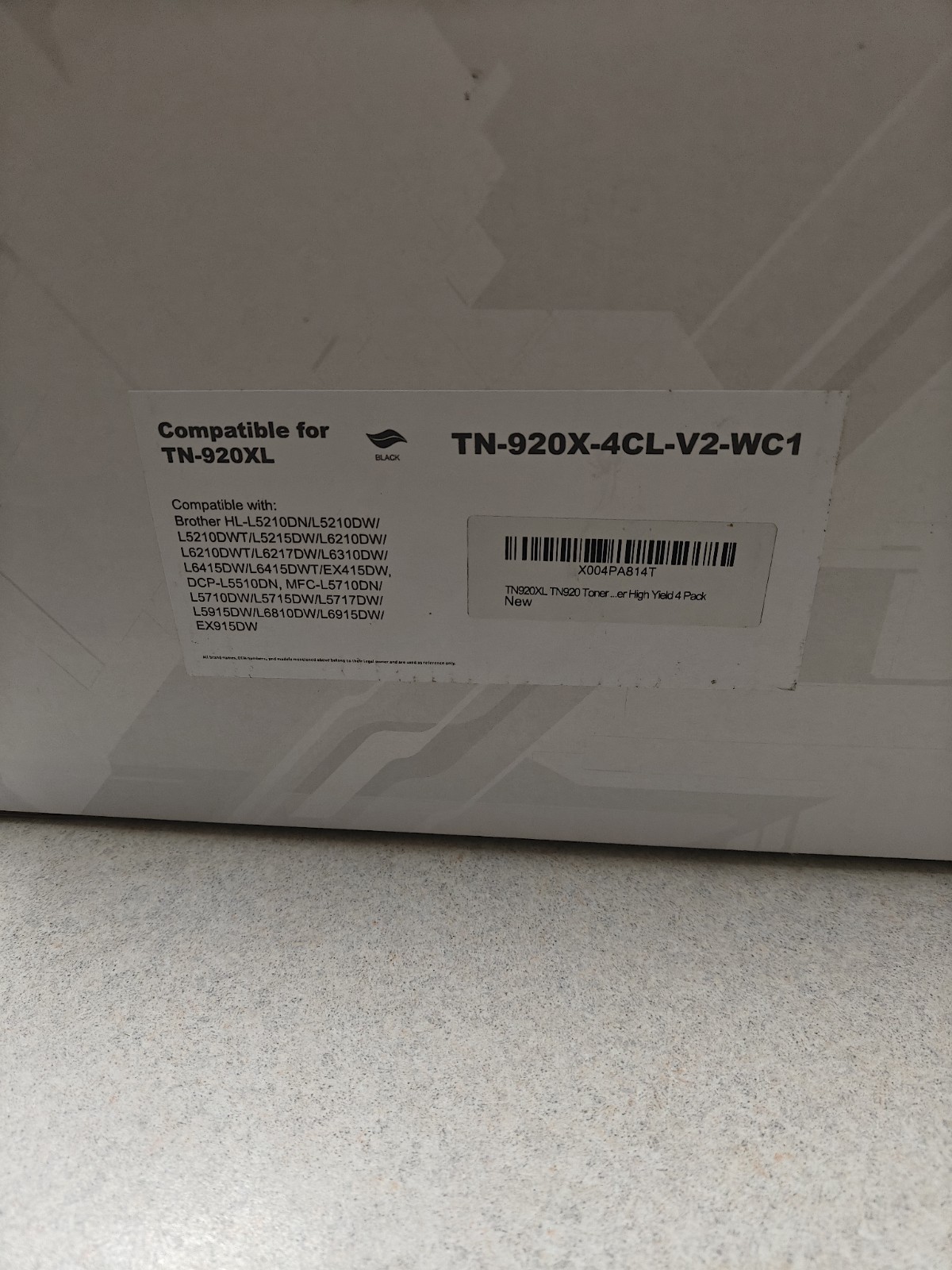 TN920XL TN920 Toner Cartridge Compatible Replacement for Brother TN 920 920XL TN