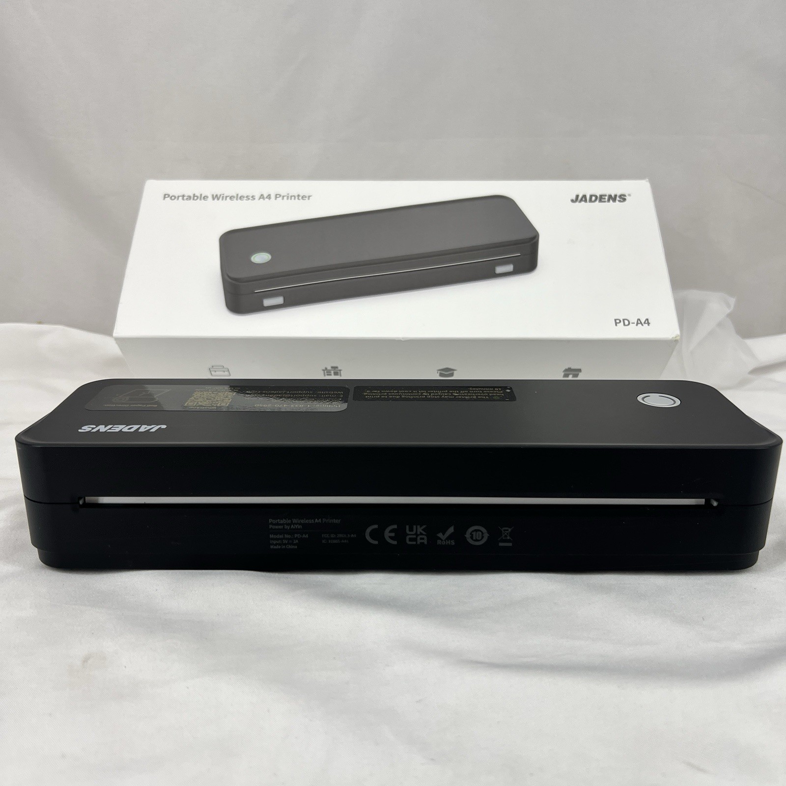 Jadens Portable Wireless Printer PD-A4