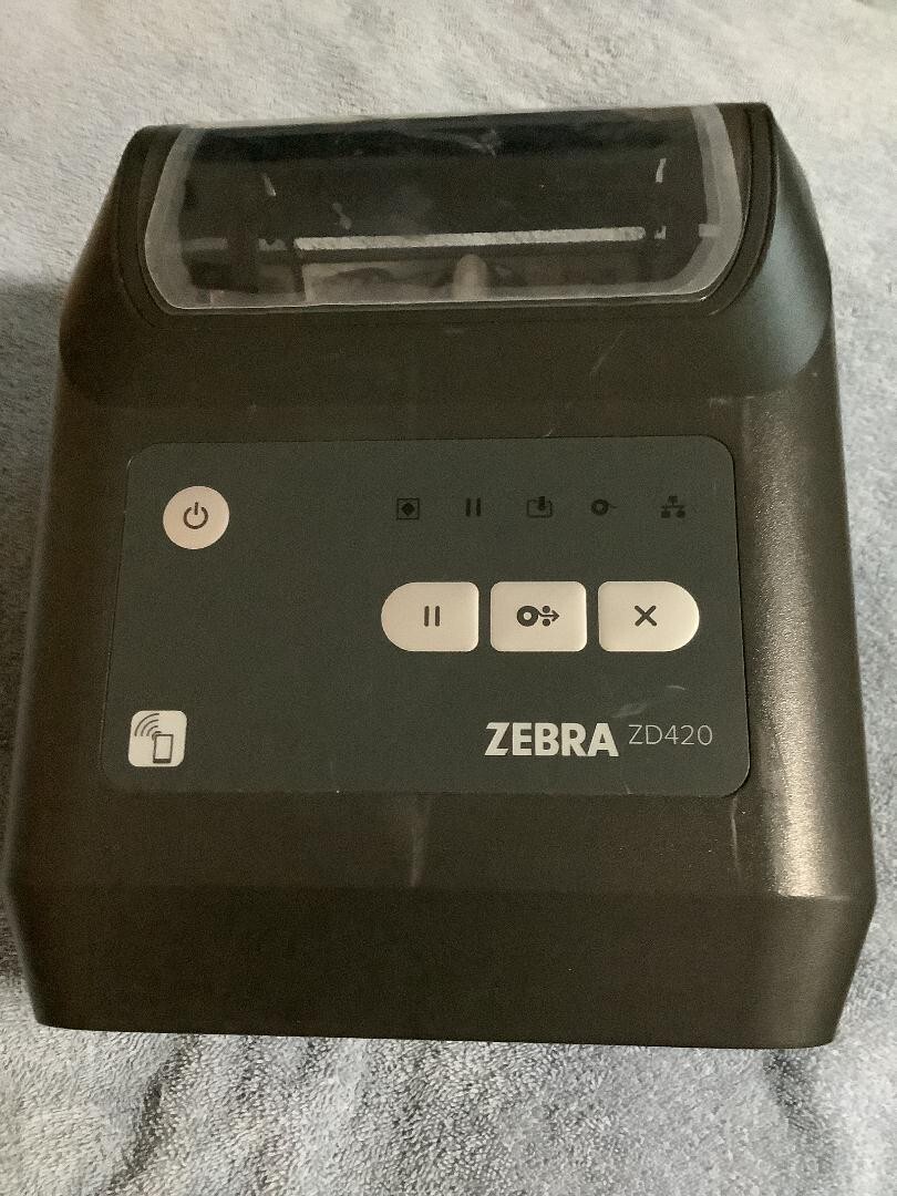 Zebra ZD420 Thermal Label Printer ZD42042-T01E00EZ ZD620 ZD421 ZD621