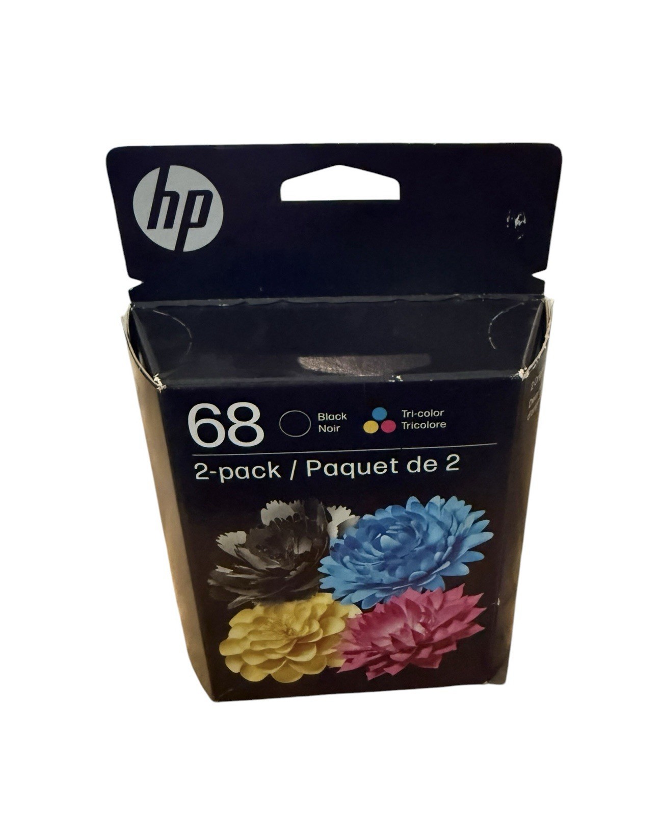 HP 68 Black & Tri-Color Ink Cartridge 2-Pack OEM High-Quality Printing Exp 6/26