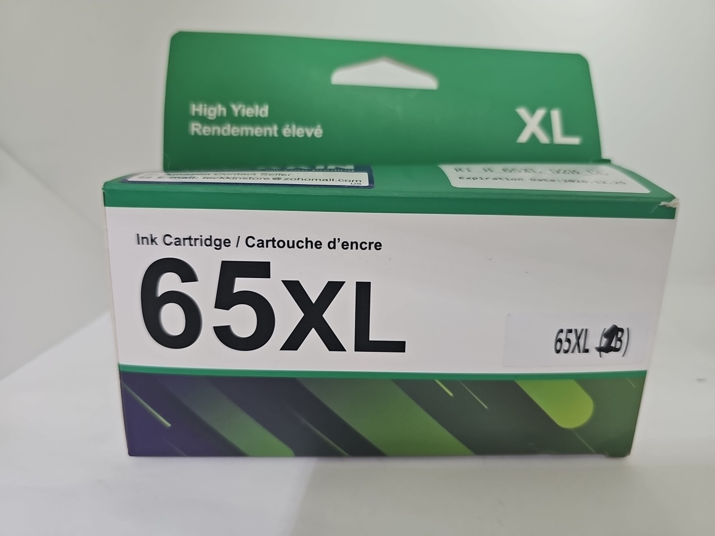 Adoccur High Yield 65XL Printer Ink Black ( 1 Cartridge)