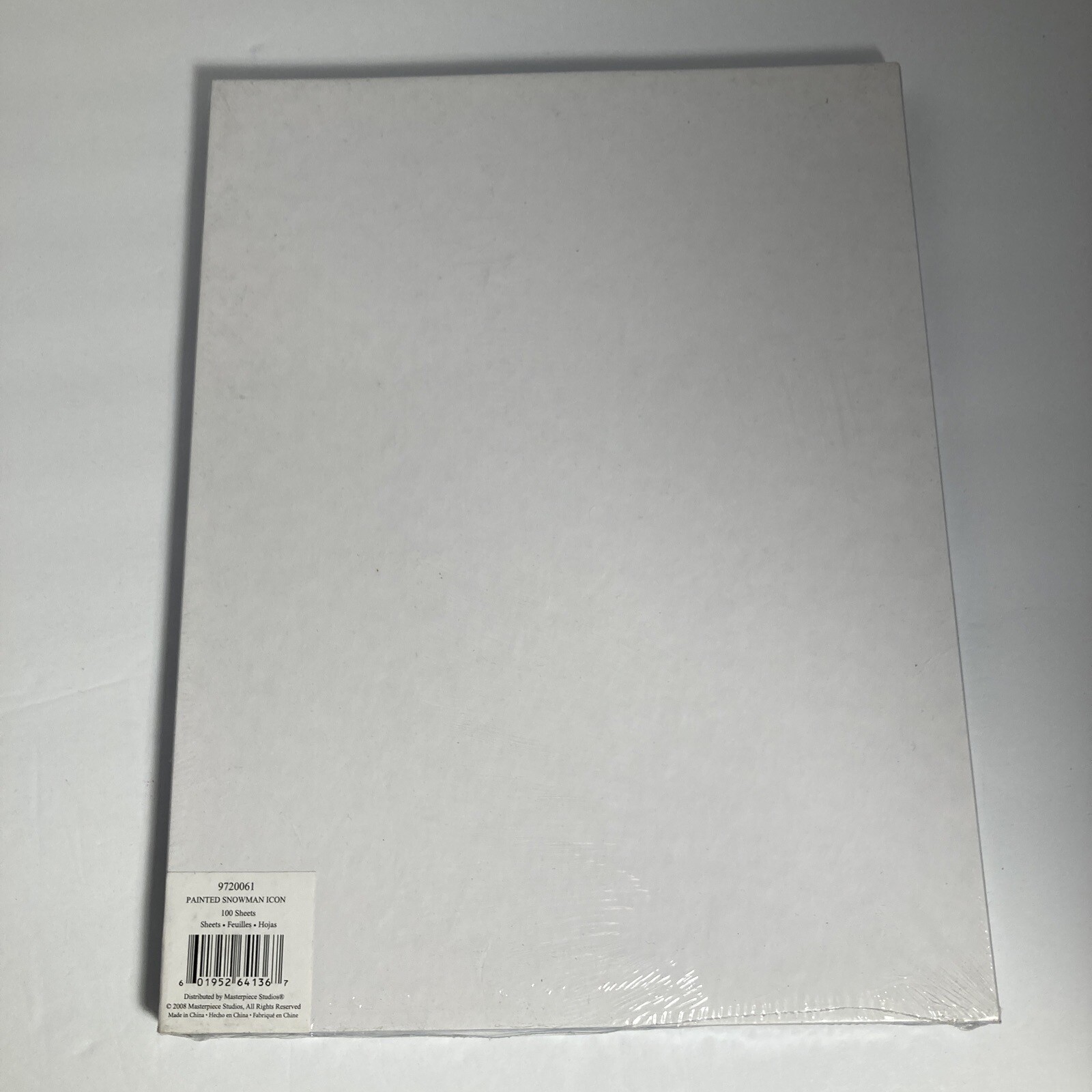 New Snowmen Winter Happy Holidays Letterhead 100 Count Inkjet Copier Laser Paper