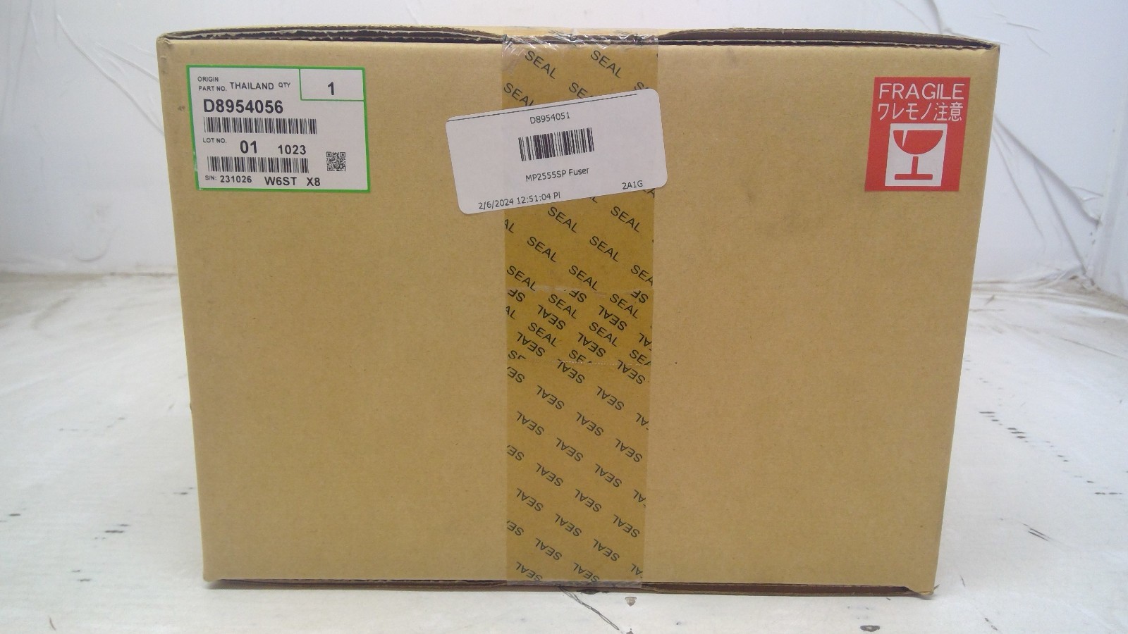 Genuine Ricoh MP 2555SP/6055SP 120V Fuser Unit D895-4056 D8954056
