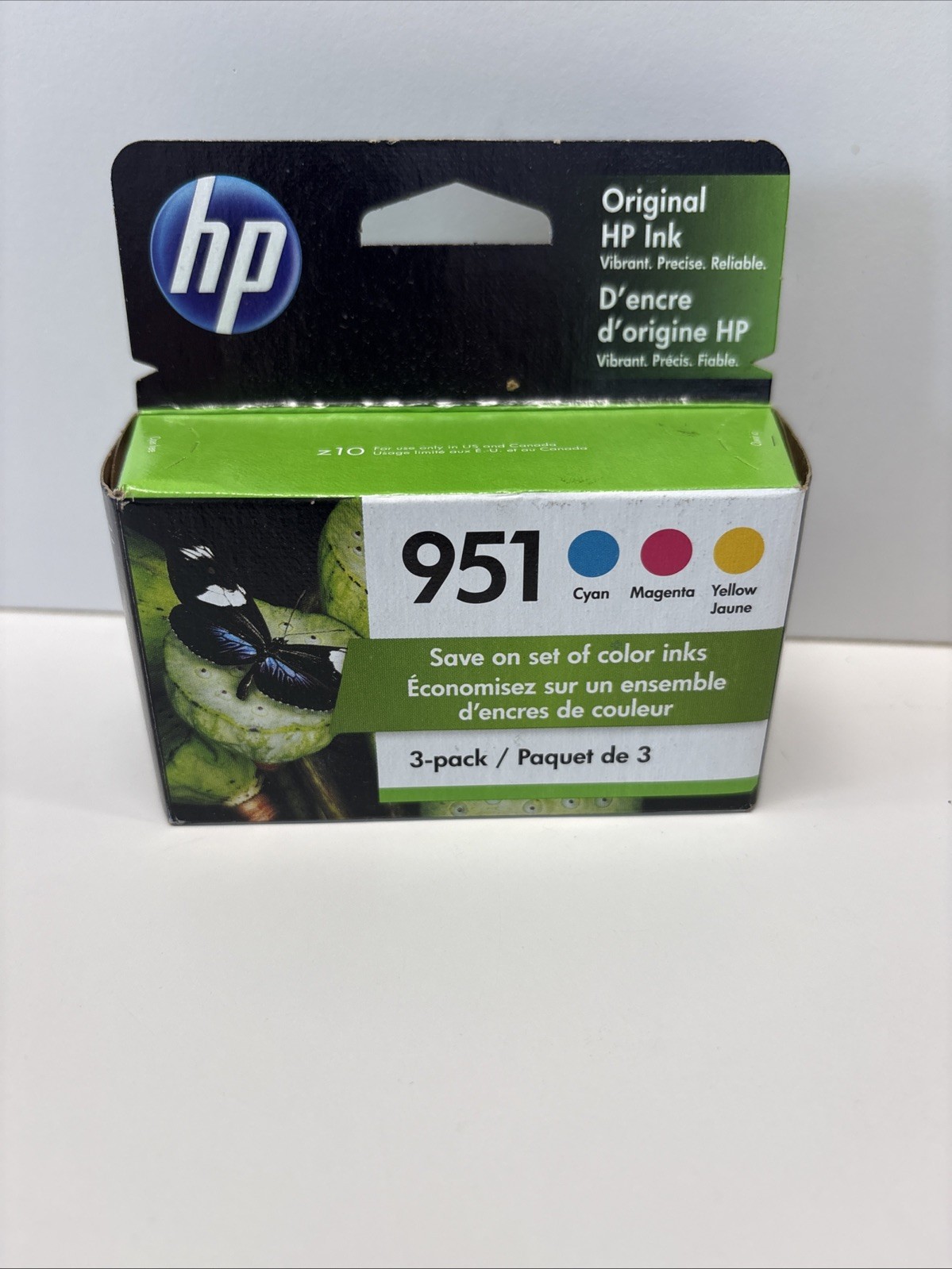 HP 951 OEM Color Ink Cartridges Exp Oct 2022