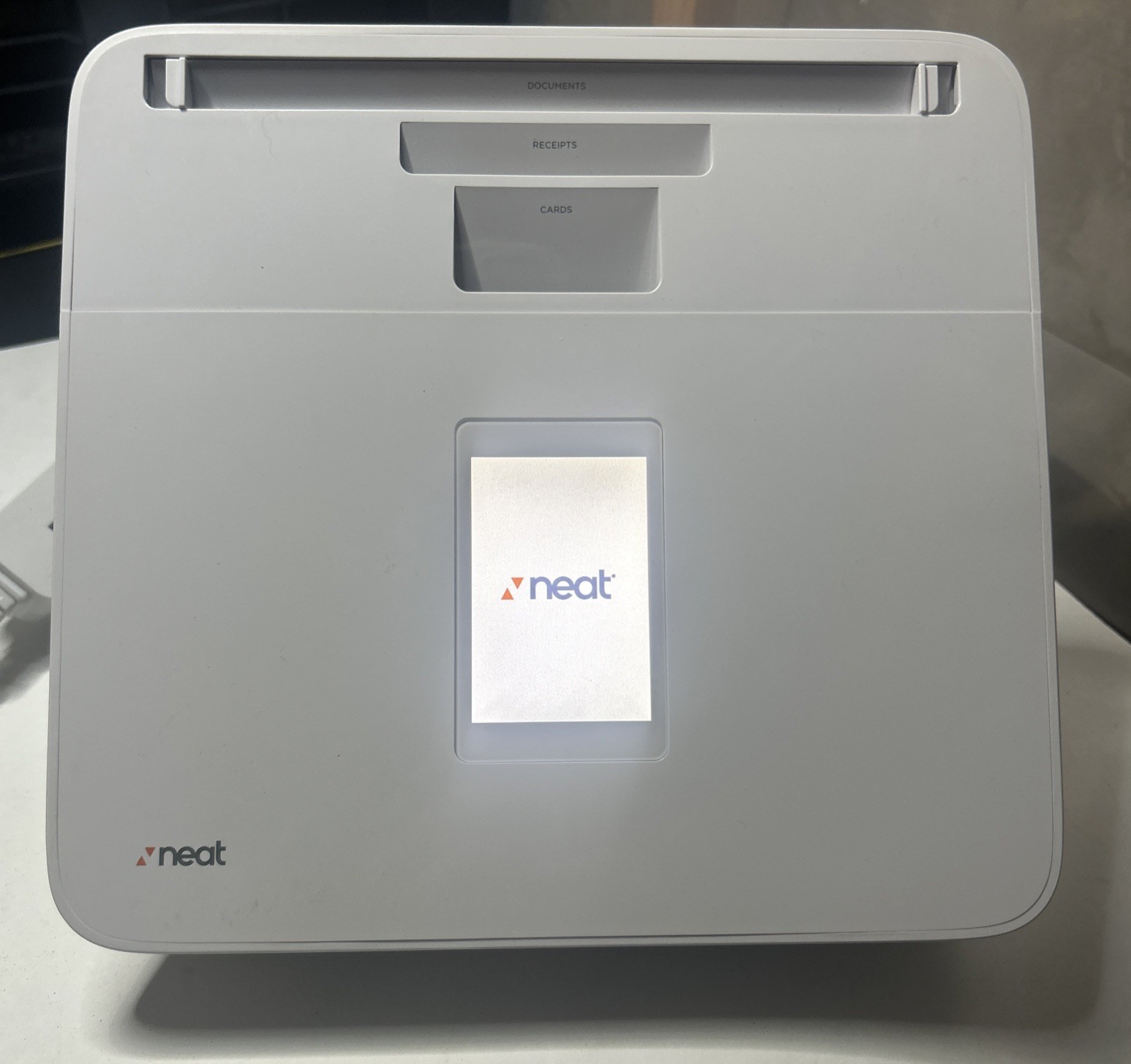 Neat Connect NC-1000 Scanner Desk Scanner & Cord Tested Working.