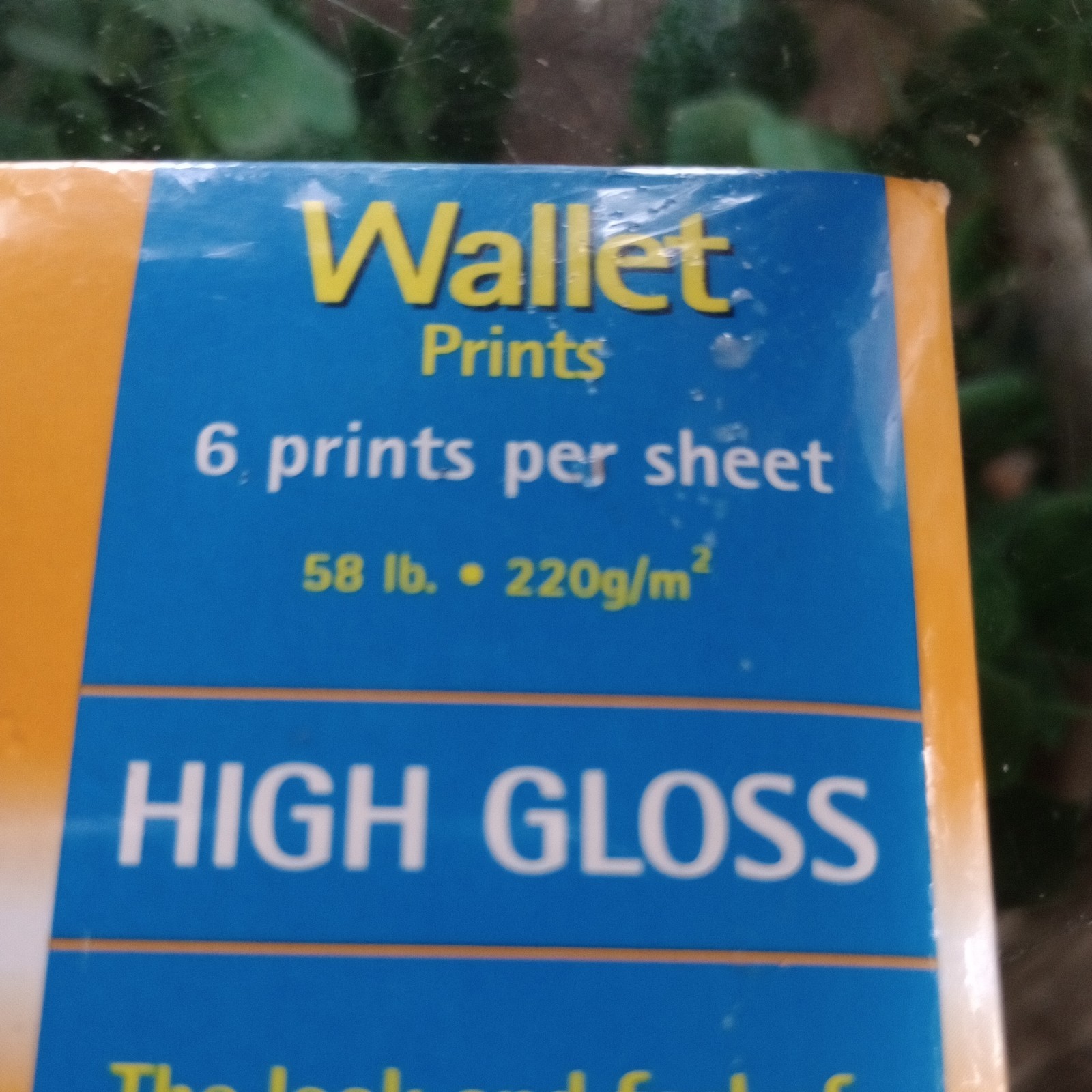 Kodak Wallet Size 2.25 X 3.5” Inkjet Photo High GlossPaper 174 Prints 1 open