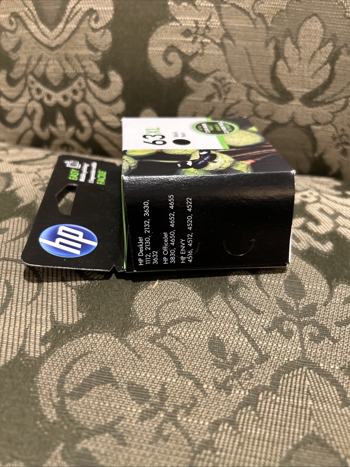 HP 63 XL Black Ink Cartridge High Yield Genuine OEM Original NEW in Box JUL 2017