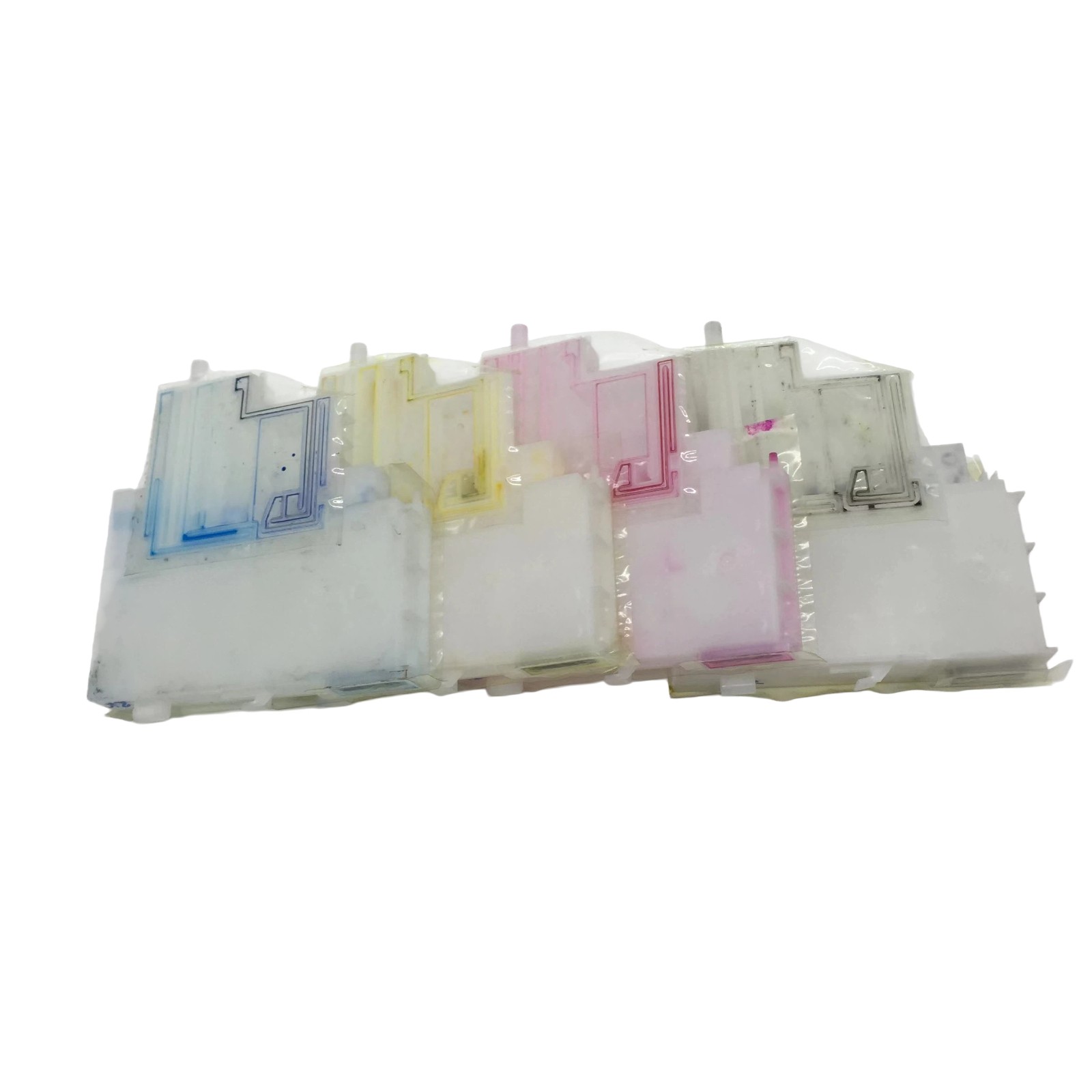 1 Black 3 Color Cis Ink Tank Fits For Epson ET3700 ET3850 ET3958 ET3850U ET4750
