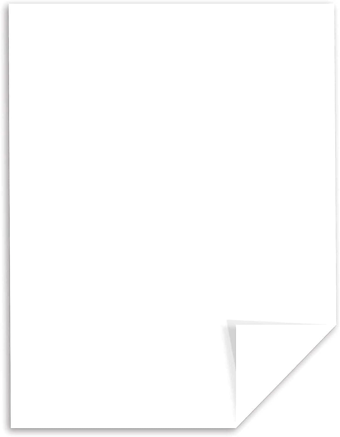 Indice Exacto De Papel 110 Libras 8,5 X 11 Pulgadas 250 Hojas Blanco 94 Brillo