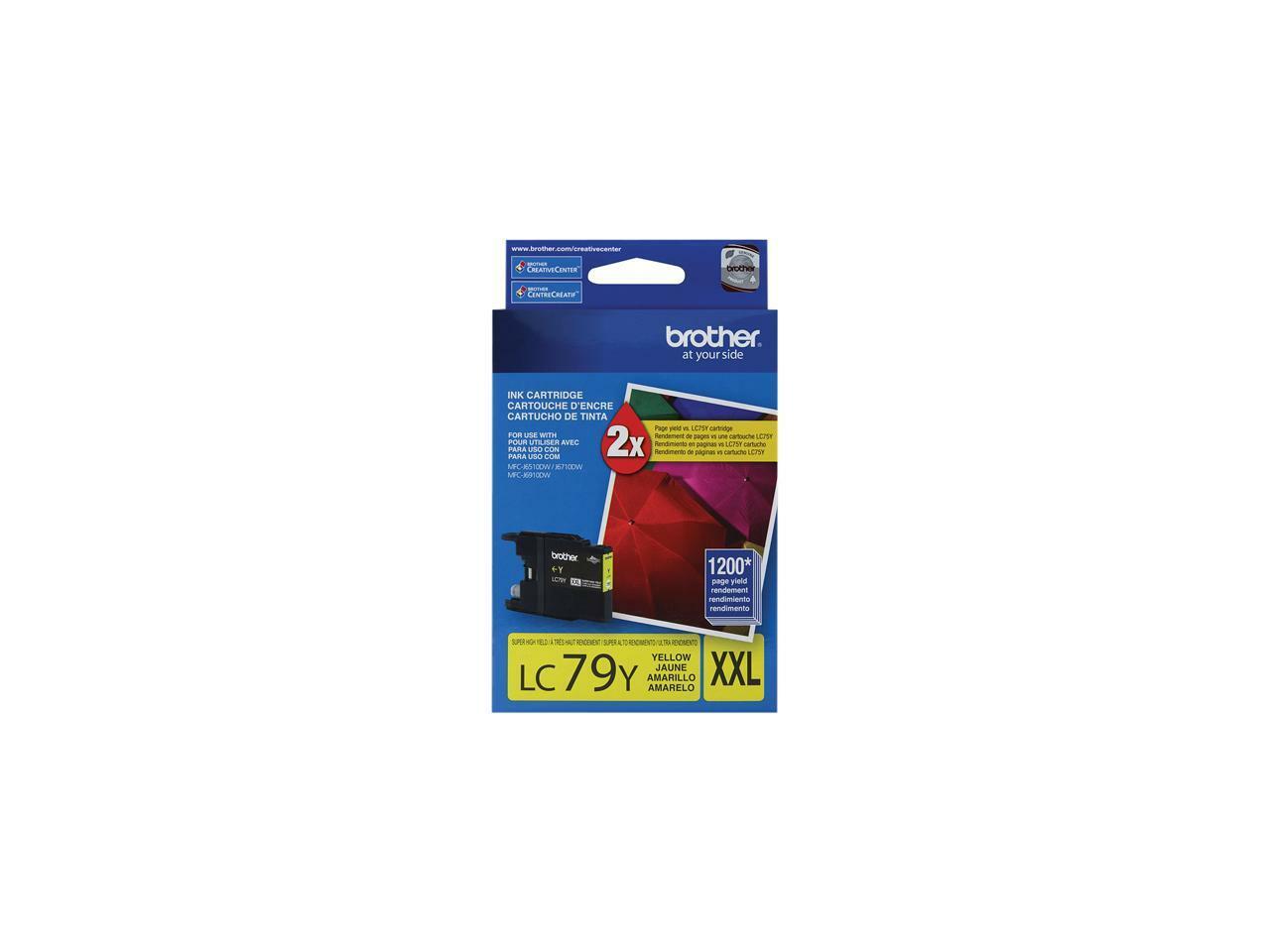 Brother LC79Y Super High Yield Innobella Ink Cartridge – Yellow
