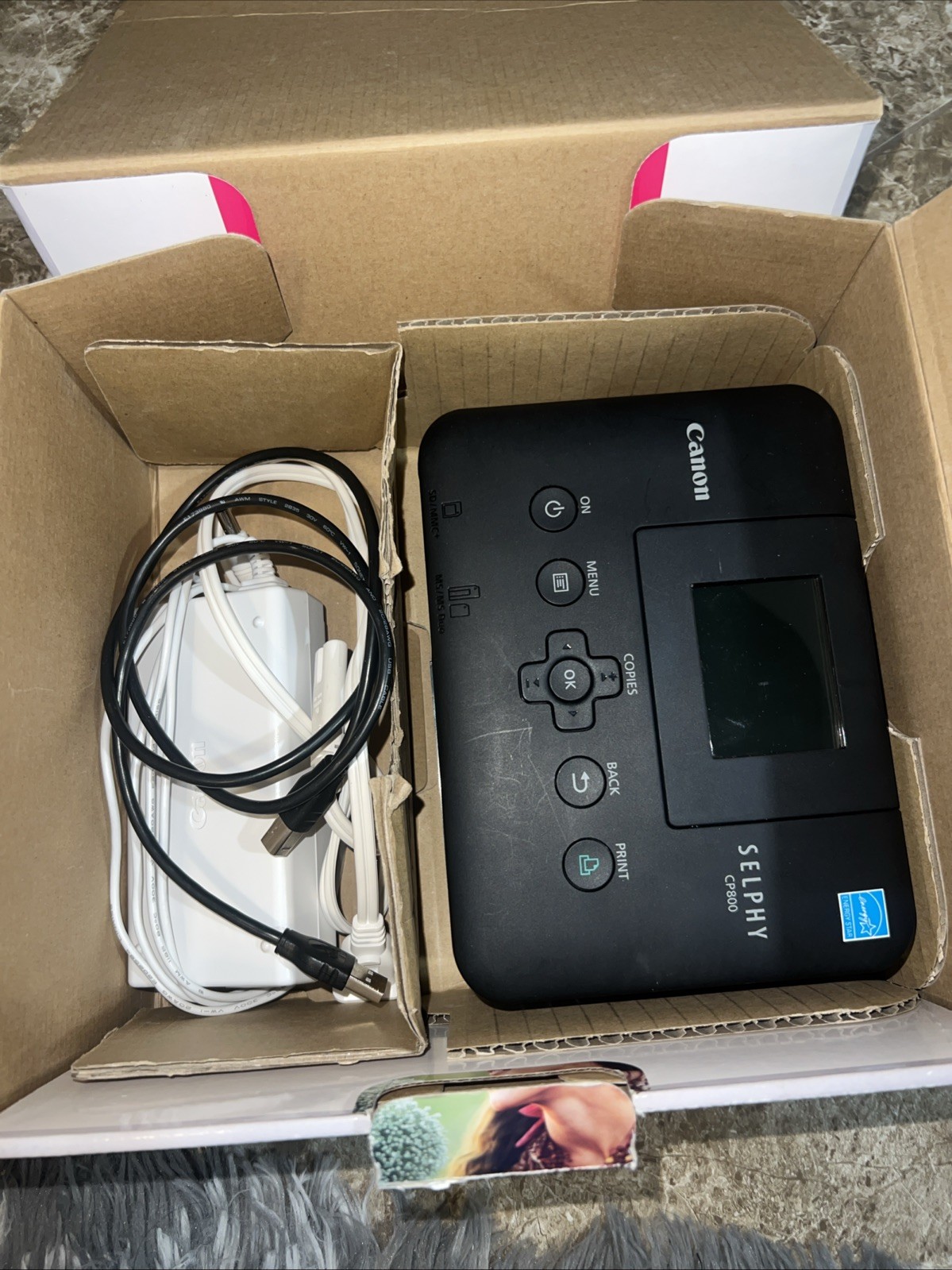 Canon SELPHY CP800 Compact Digital Photo Inkjet Printer – Excellent Condition