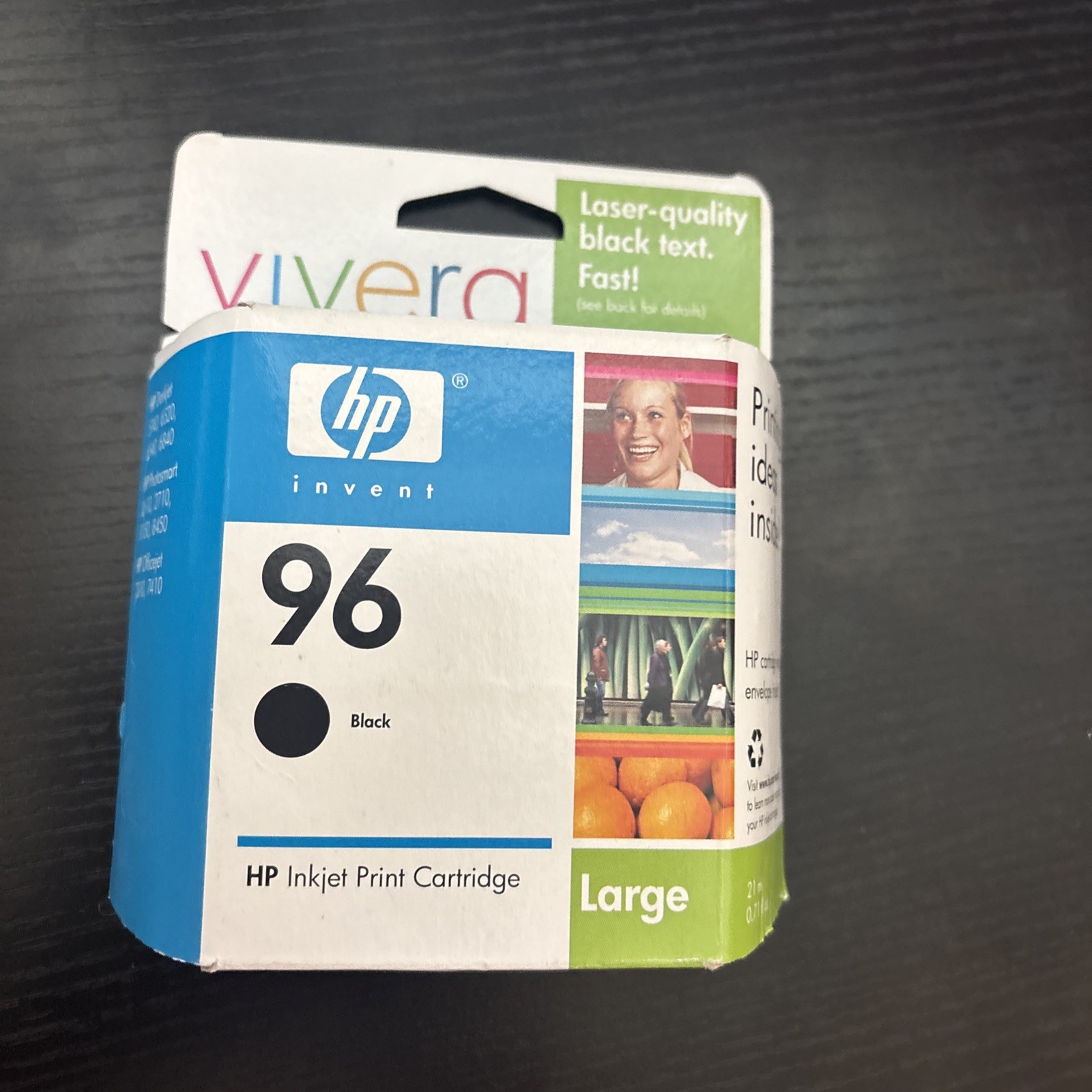 Vivera HP Inks Large Inkjet Print Cartridge 96 Black