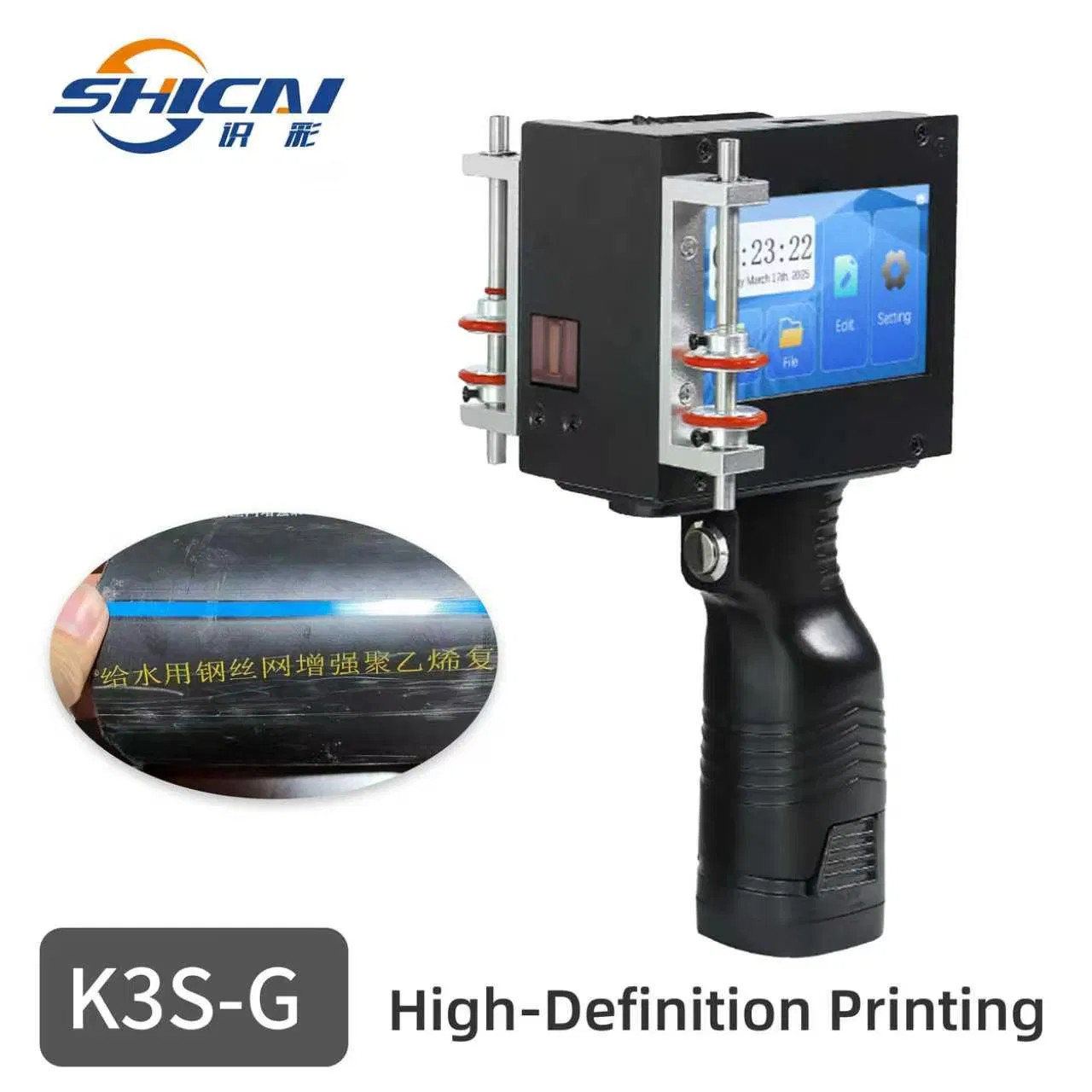Quick Dry Ink Handheld Marker Suitable for Wiring Pipe Surface Code Marking