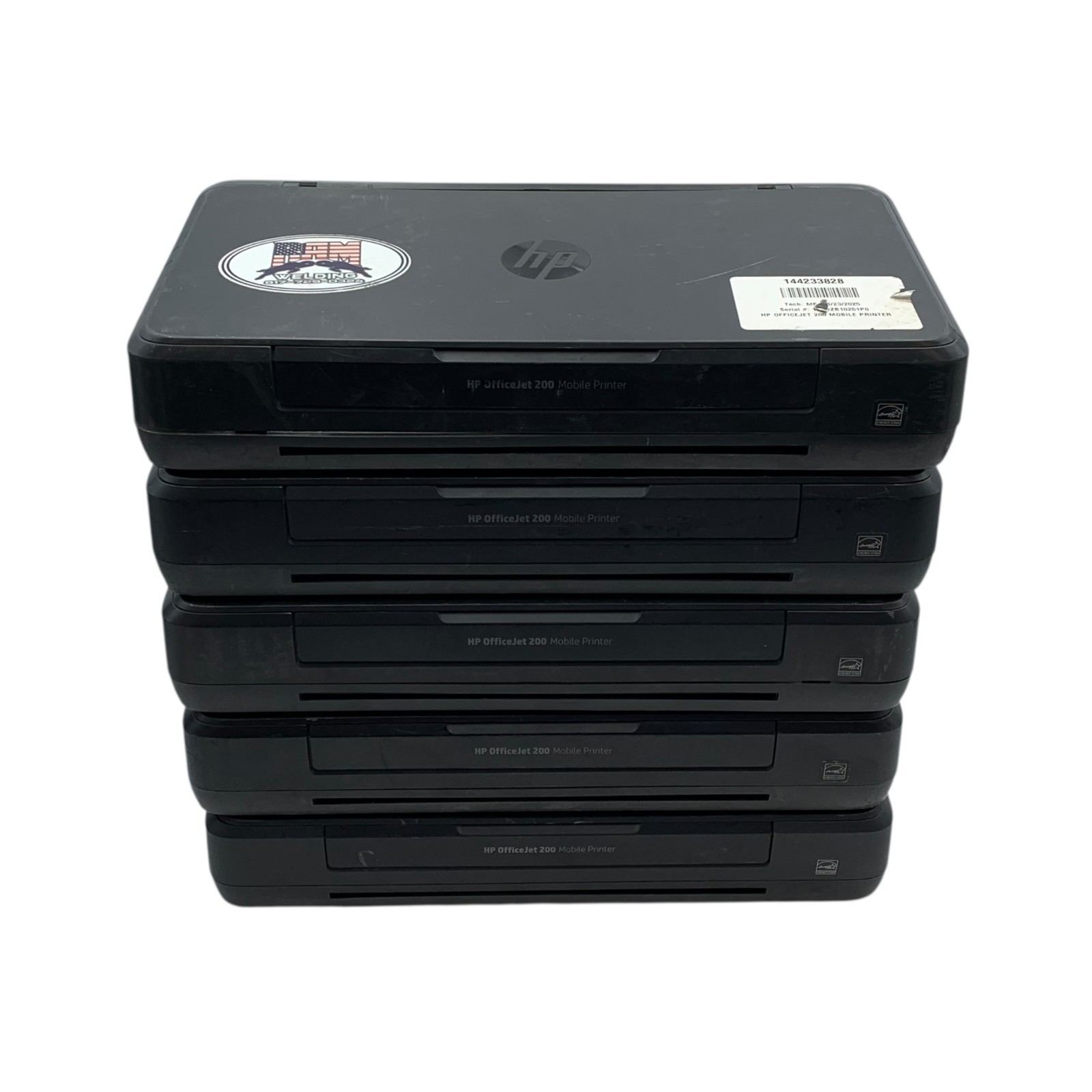 Lot of 5 – HP OfficeJet 200 Mobile Printer USB WiFi – Parts Only Or Repair