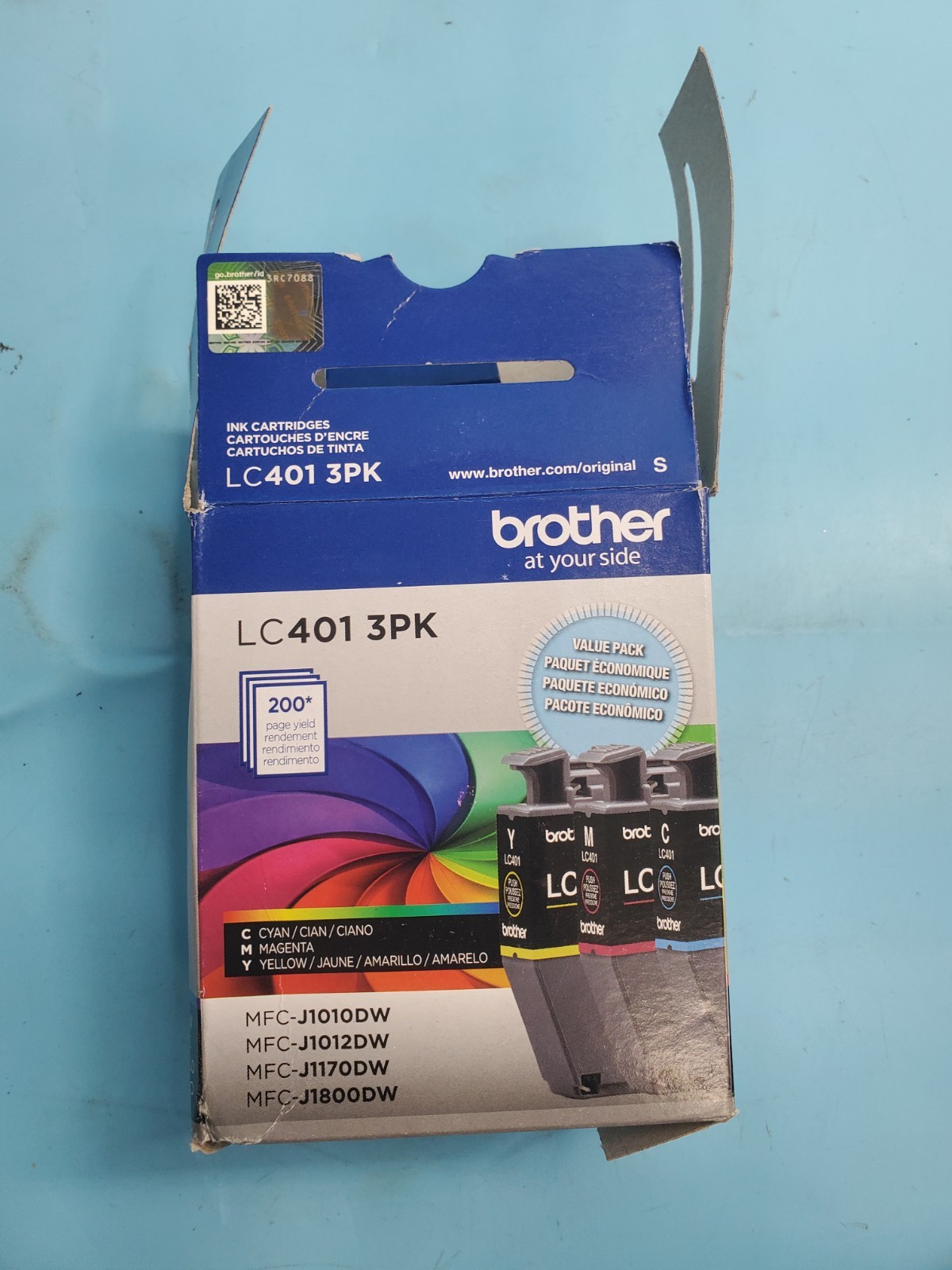 Brother Standard-Yield Toner – Black/Cyan/Magenta/Yellow