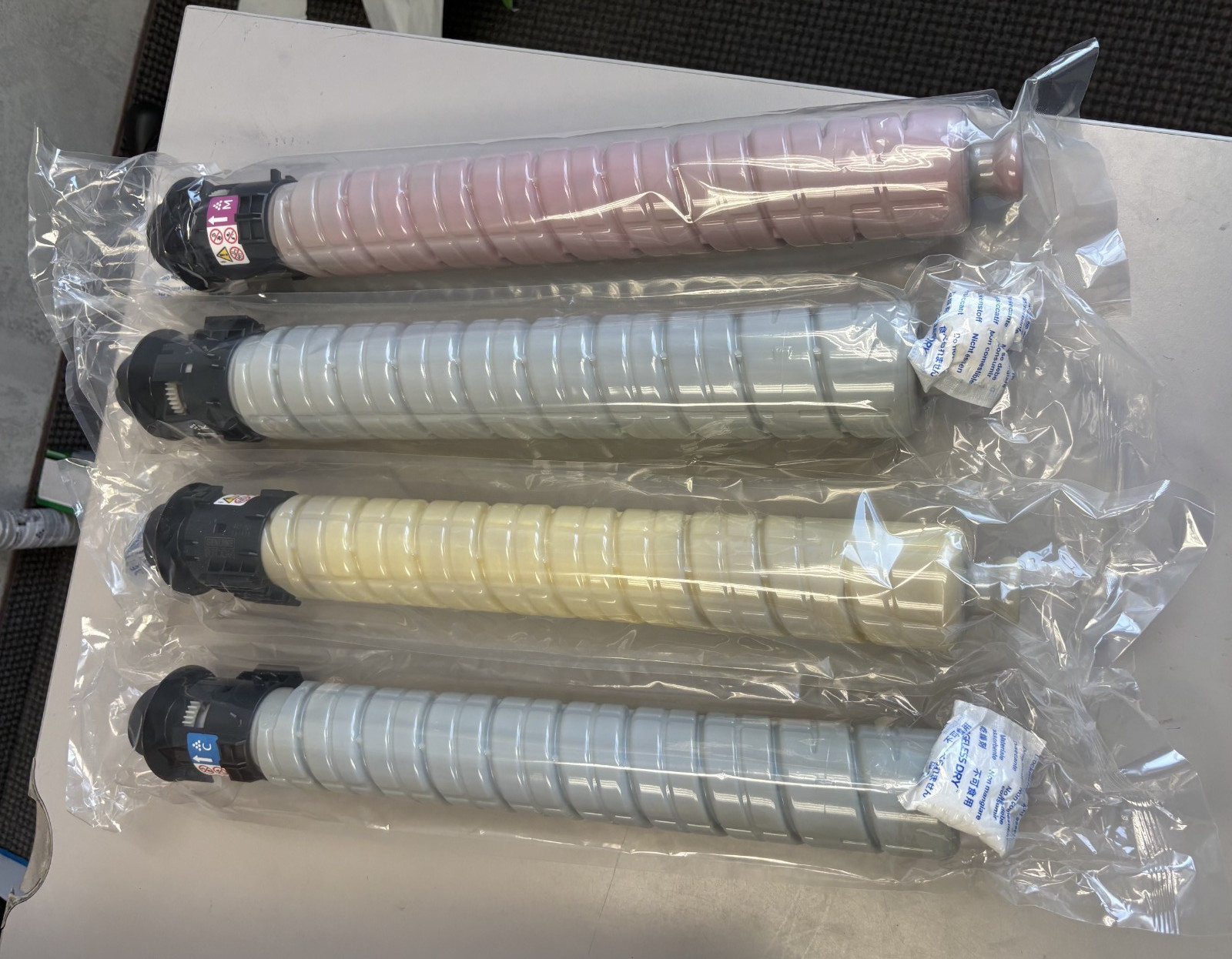 SET Ricoh Genuine IM C6000 Toner Black Cyan Magenta Yellow Original OEM C4500