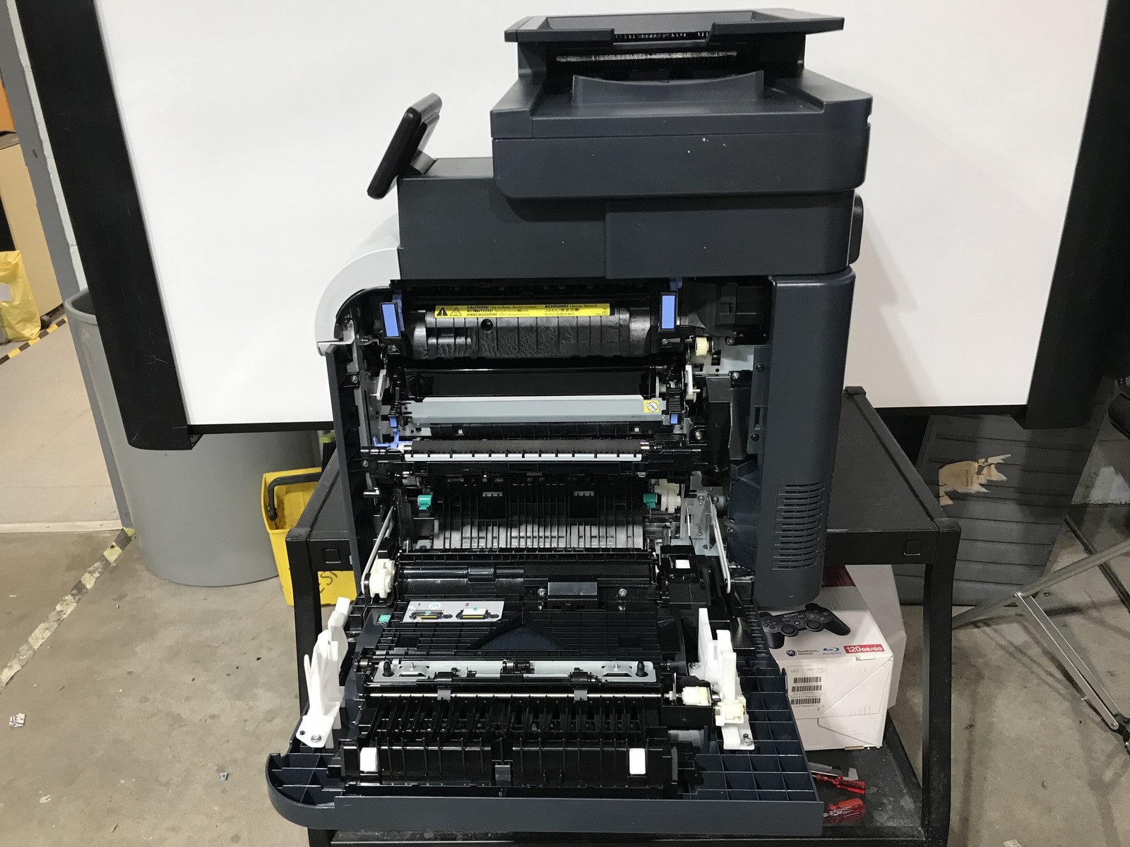 HP LaserJet Pro 500 color MFP M570dn A-I-O Laser Printer with 14k pg ct & Toner