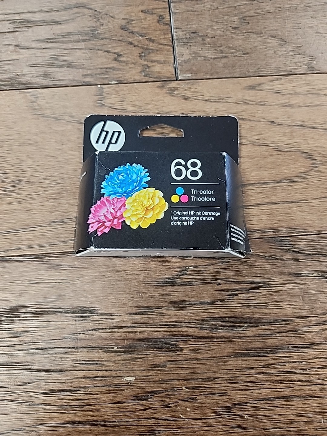 HP 68 Tri-color Original Ink Cartridge, ~120 pages, 7FP20TN JUN 2026-apr 2027