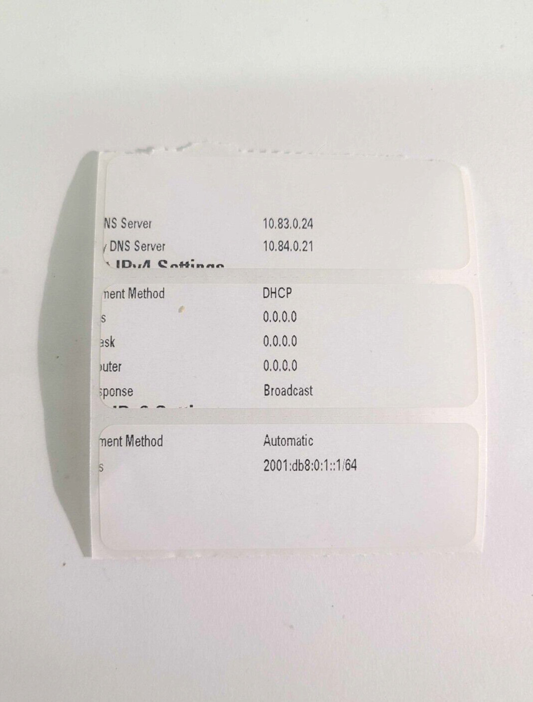 Intermec PC43D USB Thermal Label Printer