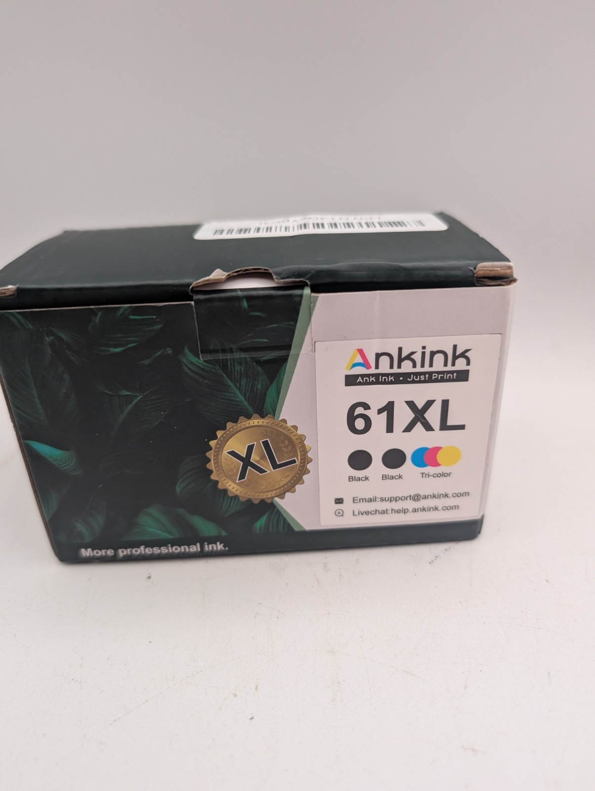 Ankink Ink Cartridges 61XL Black and Tri-color