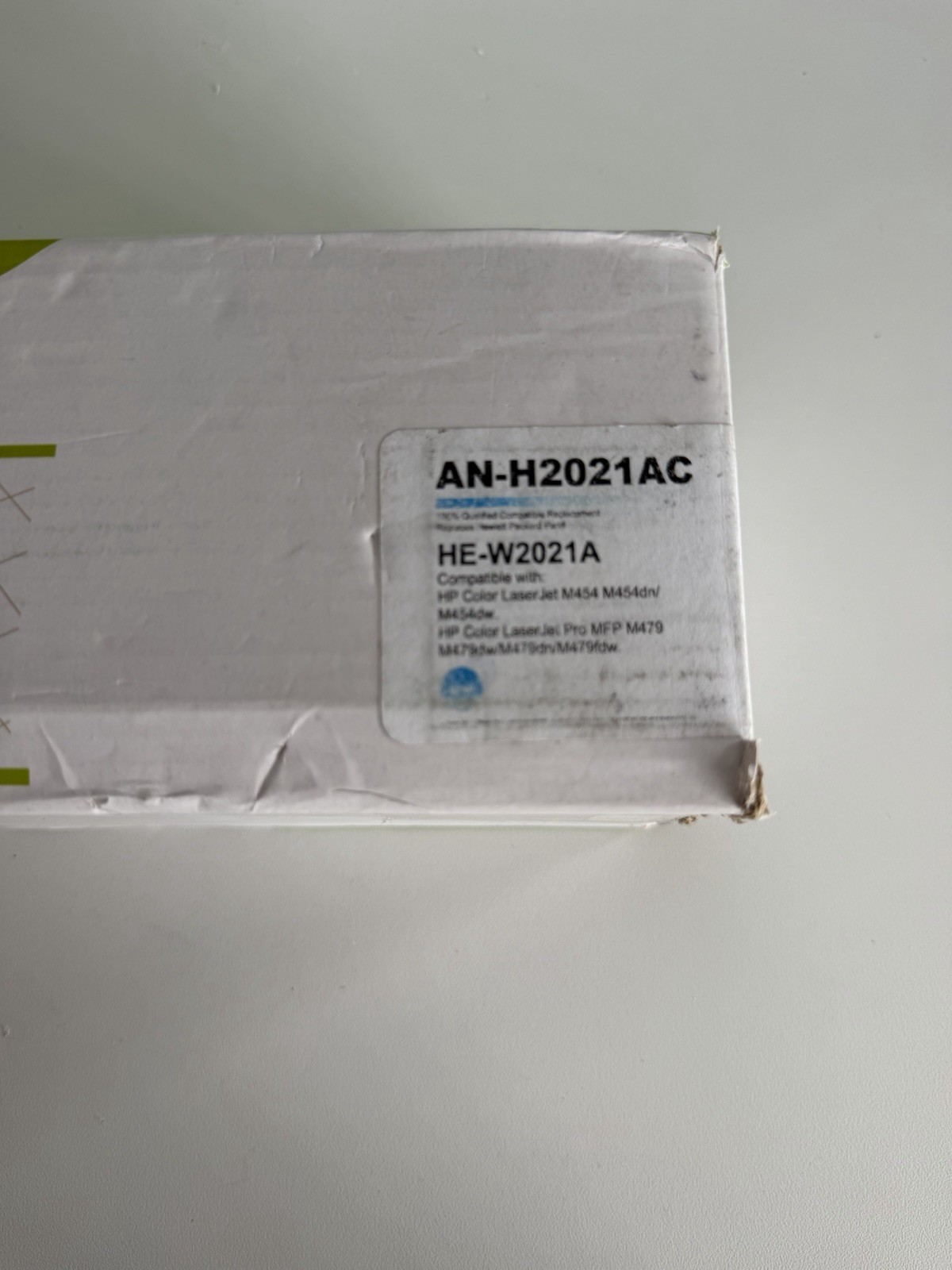 Premium AN-H2021AC Cyan Toner Cartridge W2021A MPN AN-H2021AC Made in China