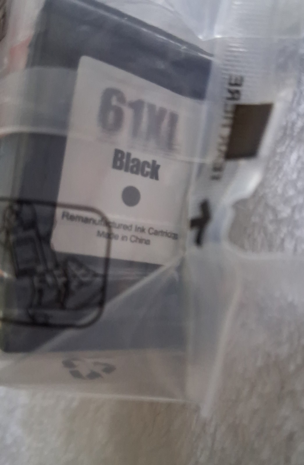 Generic HP 61XL Black Ink Cartridge Replacement Sealed No Box NEW