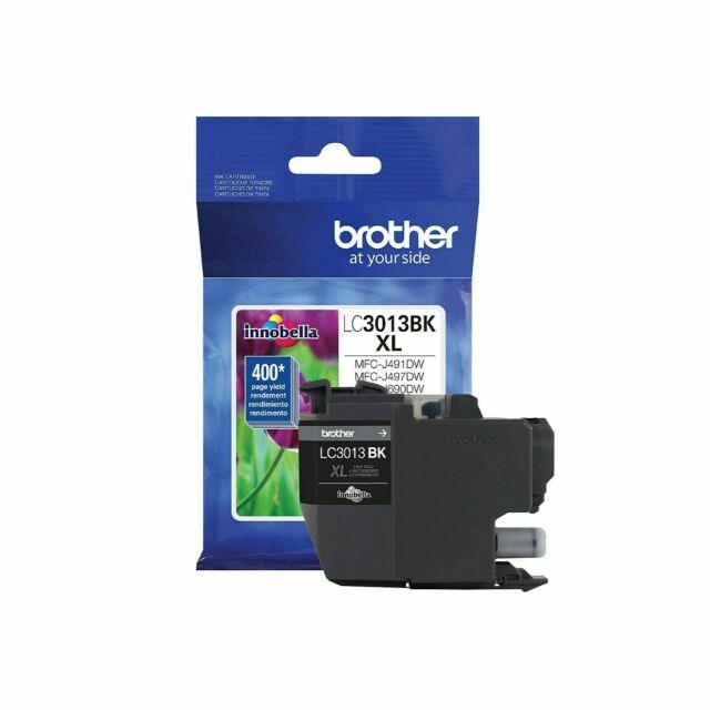 Brother LC3013BK XL Black Ink Exp 10/2027 NEW