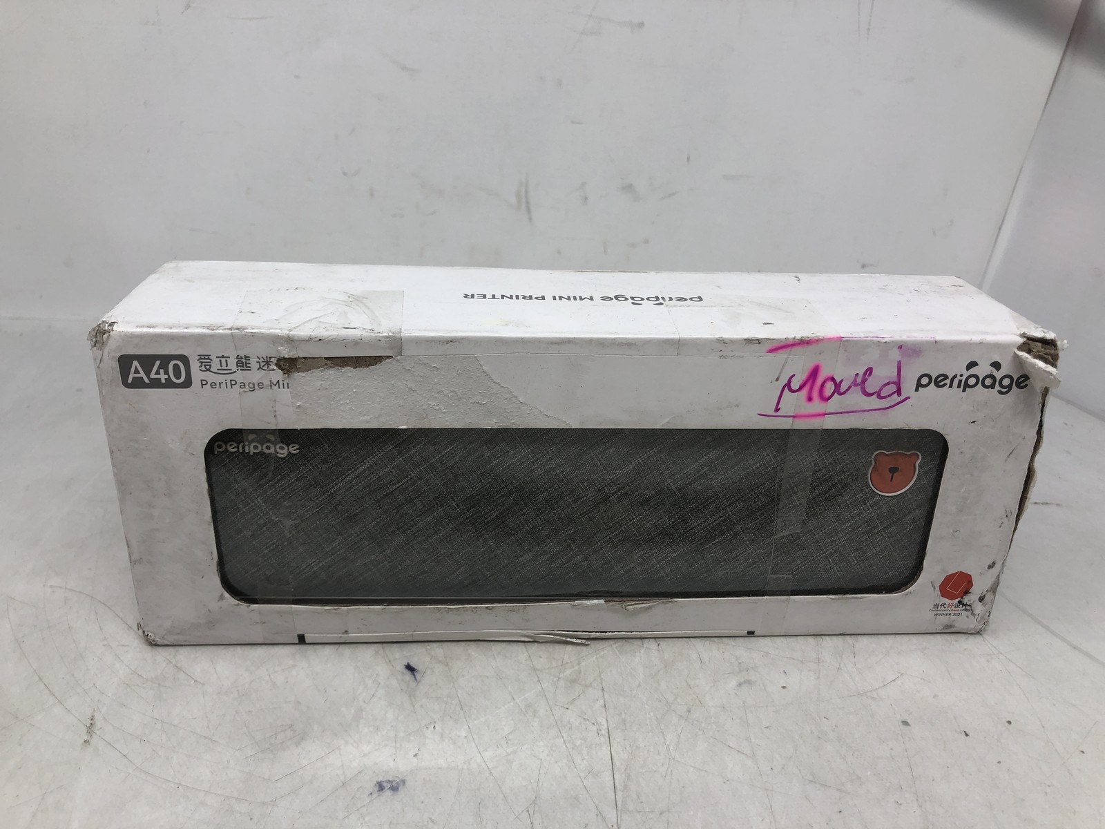 PeriPage A40 Paper Printer Direct Thermal Transfer Wirless Printer Mobile 210mm