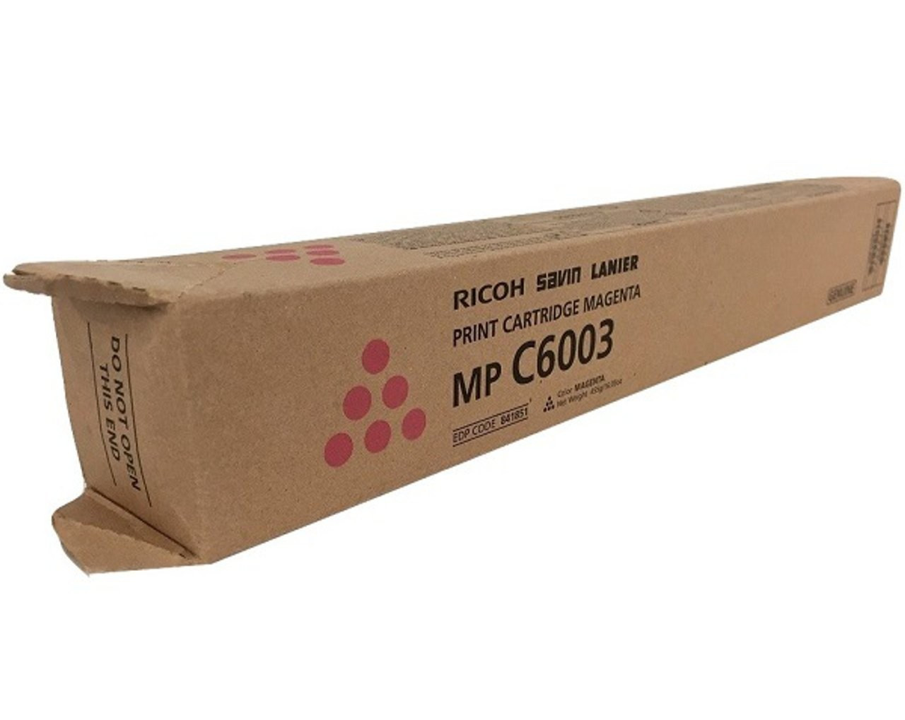 GENUINE RICOH TONER MAGENTA MP C6003 841851