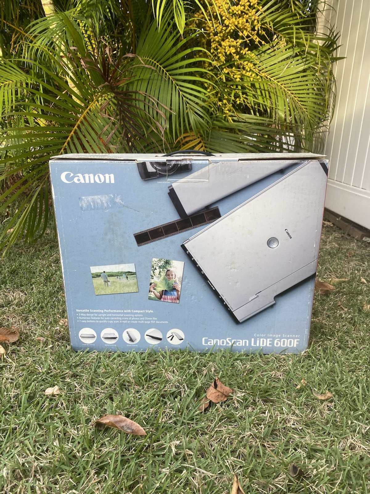 Canon CanoScan LiDE 600F Flatbed Scanner 4800dpi USB 2.0 Photo Film Scanner