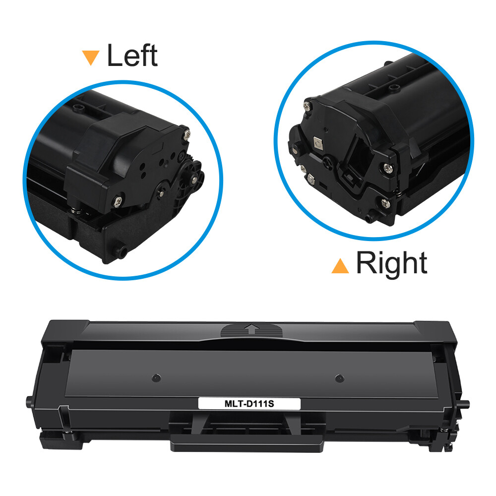 4 Pack MLT-D111S Toner Cartridge Black For Samsung Xpress M2020W M2070FW Printer