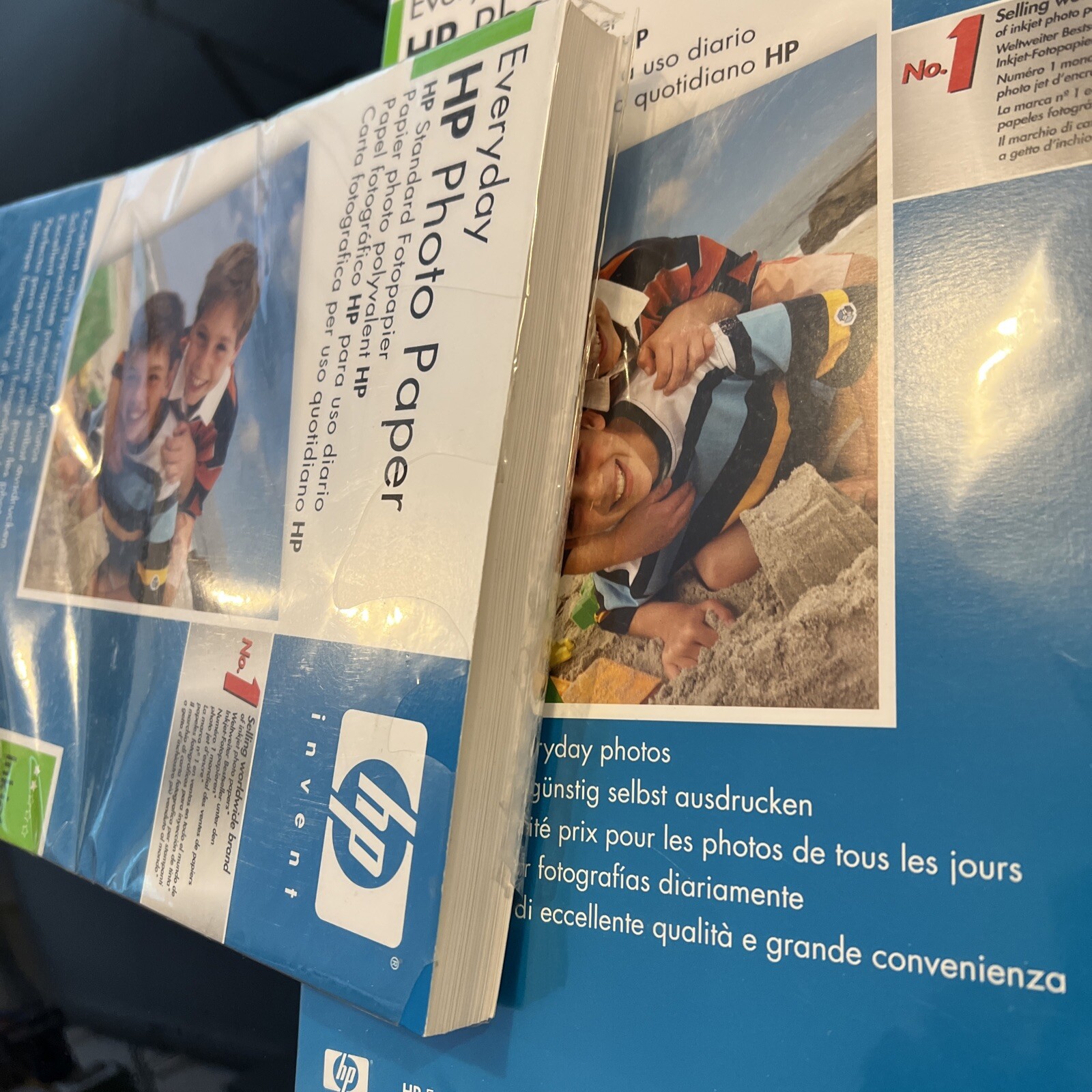 3 HP Advanced Photo Paper size A4 Semi-Glossy & high gloss, 3 100 sheet packages