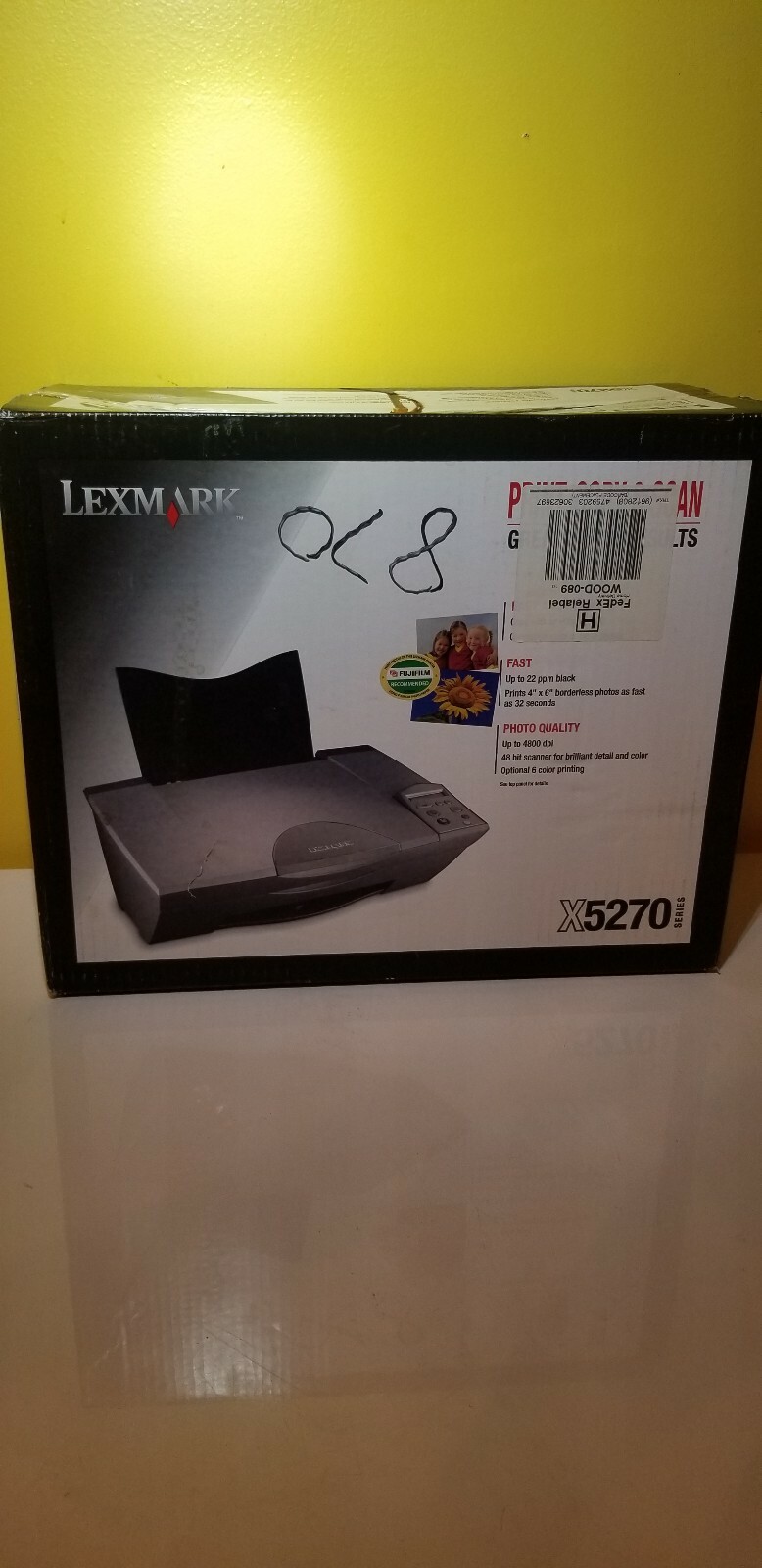 LEXMARK X5270 series ALL-IN-ONE print, copy and scan.BRAND NEW!