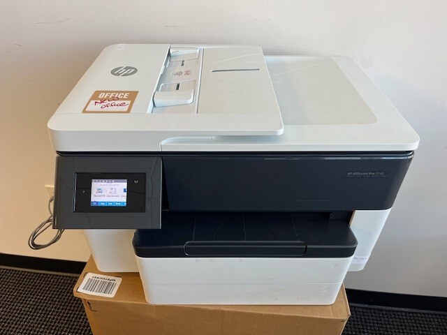 HP OfficeJet Pro 7740 All-in-One Printer for repair or parts PU in MD only