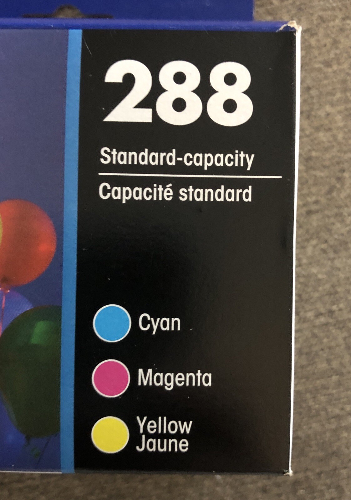 Epson 288 Black Cyan Magenta Yellow Ink Cartridges T288120-BCS Genuine 8/2025