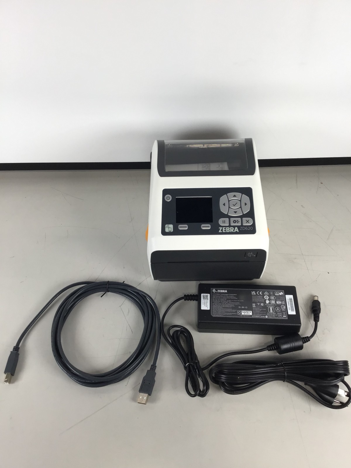Zebra ZD620 HealthCare Thermal Printer Bluetooth USB Wireless ZD62H43-D01F00EZ ~