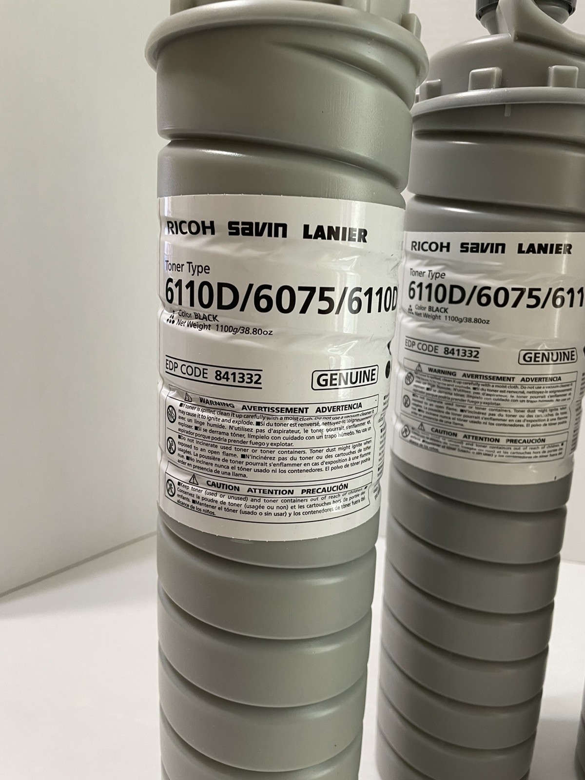 Lot Of 4 Genuine New Ricoh Savin Lanier 6110D/6075 Toner EDP# 841332