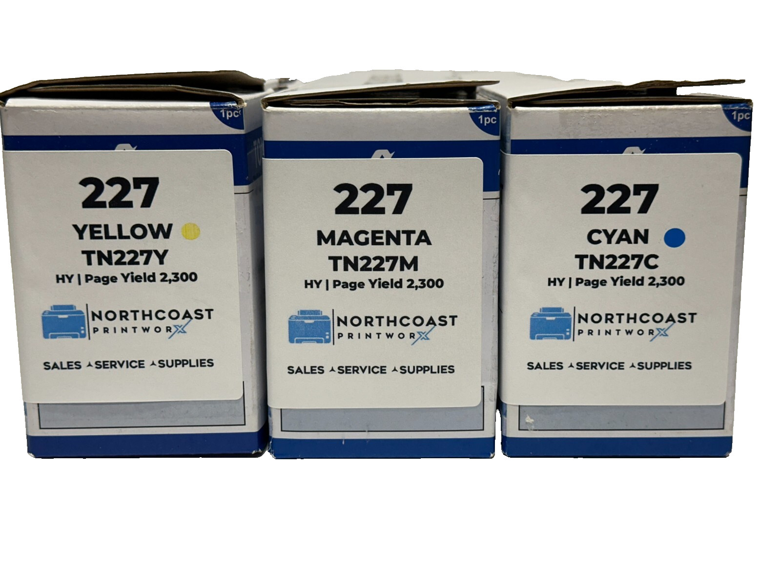 Brother TN227 Compatible Toner Set CMY for MFC-L3710CW HL-L3210CW HL-L3230CDW