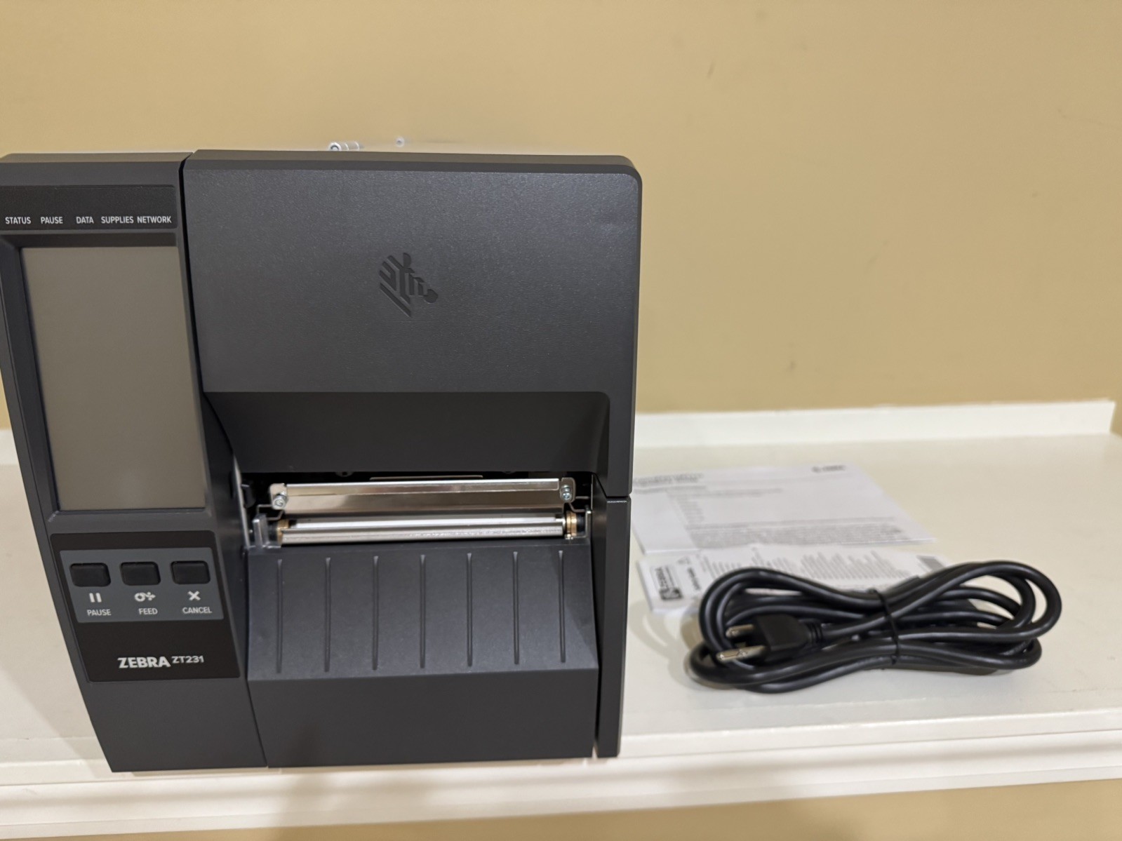 Zebra ZT231 Barcode Thermal Transfer Label Printer, 203 dpi – ZT23142-T01000FZ