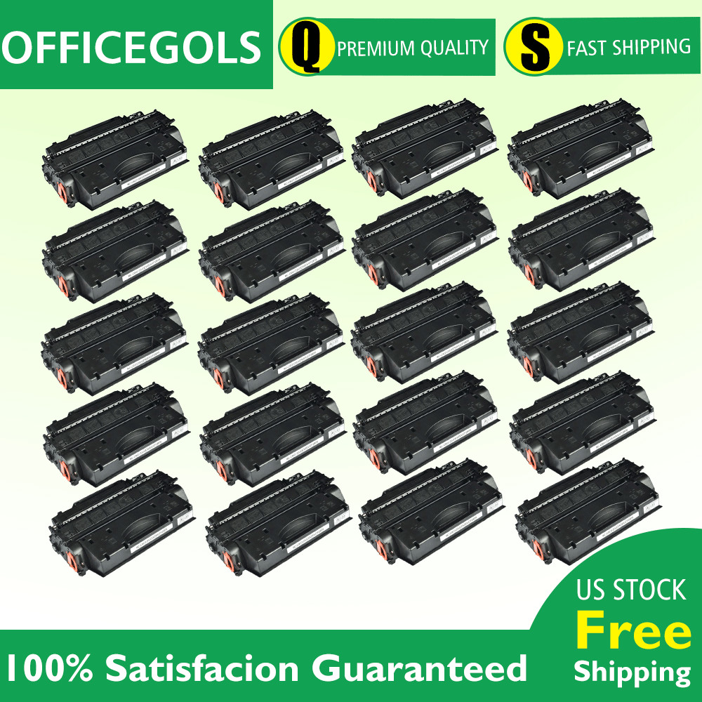 20 Pack Black CRG120 Toner for Canon 120 i-SENSYS MF6680 ImageClass D1180 D1350