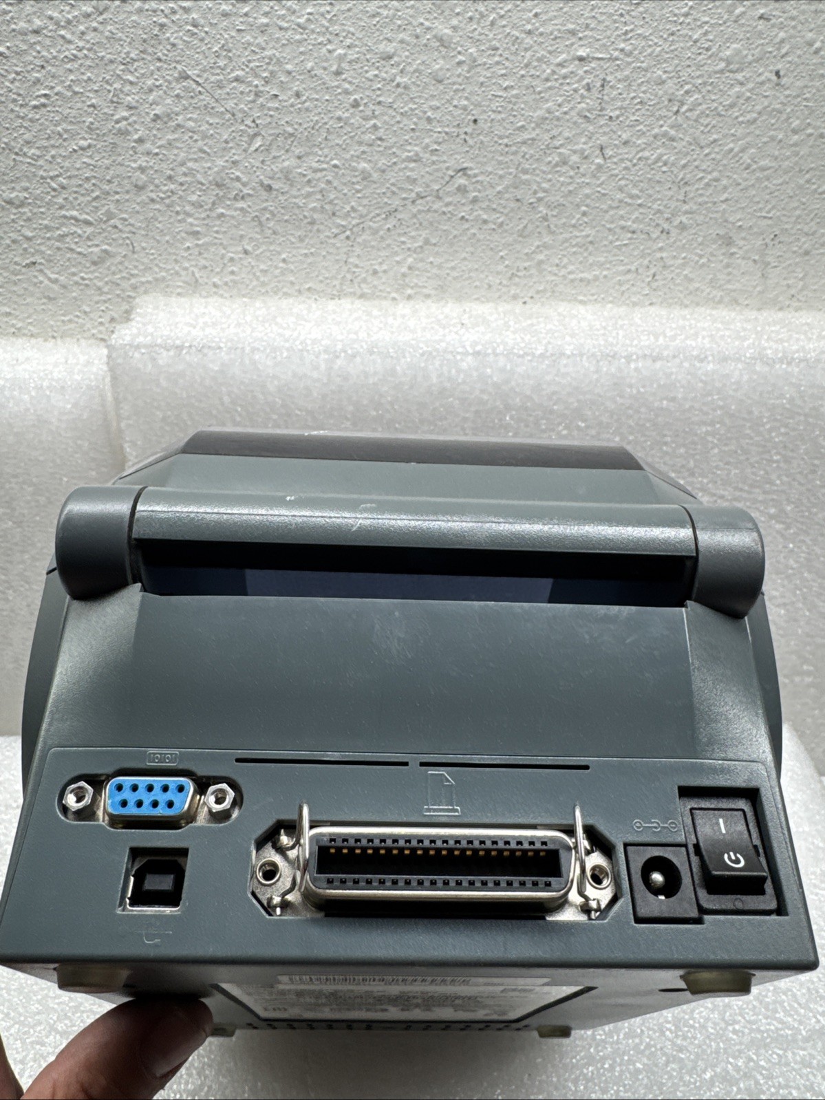 ZEBRA GX420D USB Direct Thermal Label Printer Missing Cables So UNTESTED ITEM