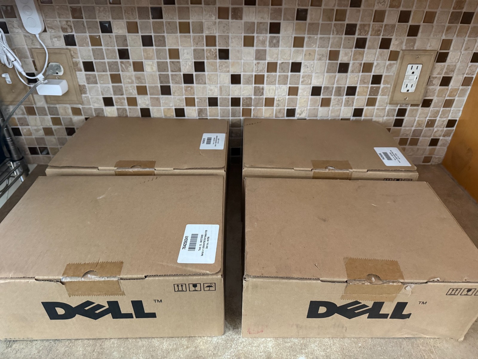 LOT OF 4 GENUINE DELL HX756 2335DN BLACK TONER CARTRIDGE