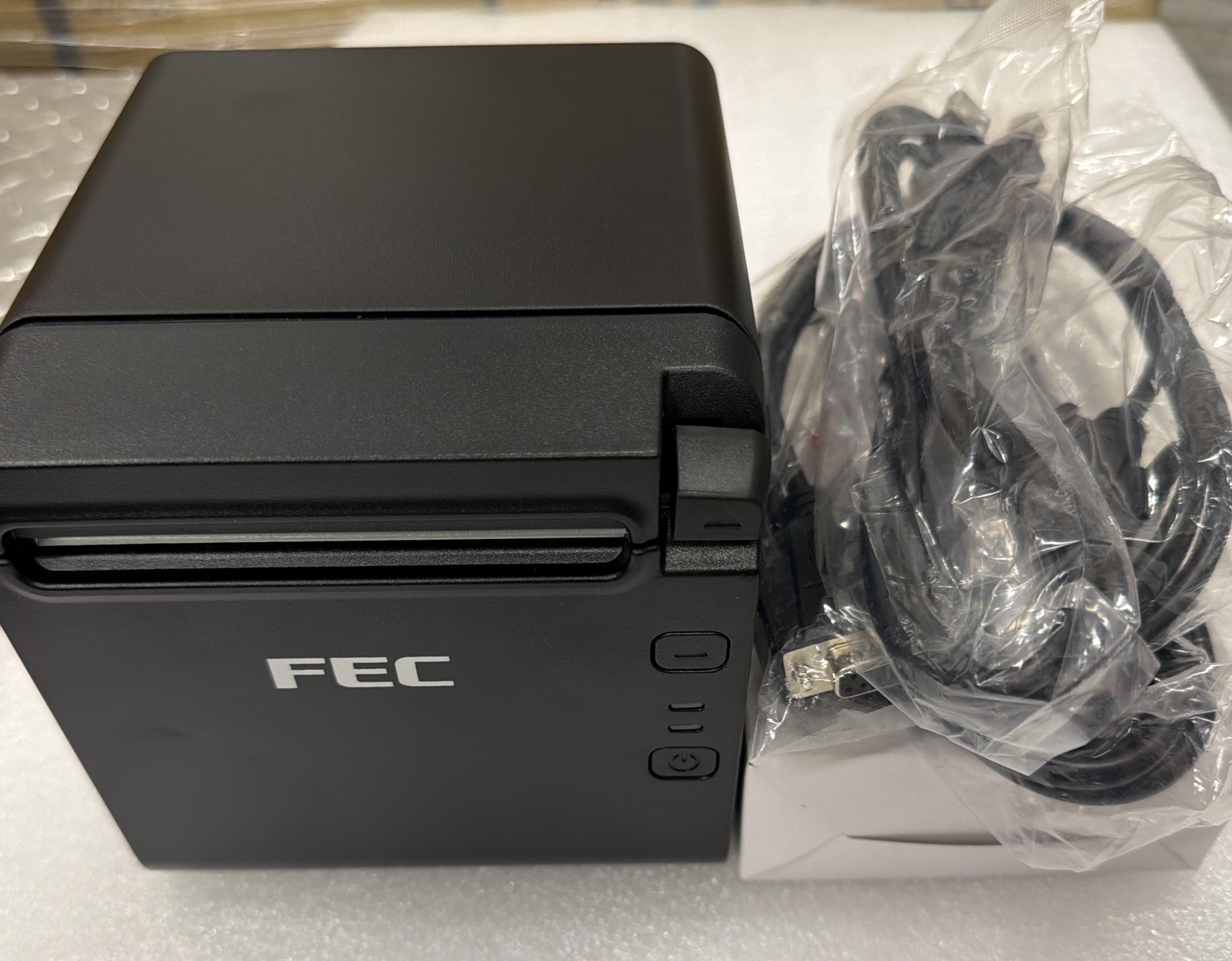 FEC Thermal Receipt printer, USB/Seriel/LAN , incl. 50W PSU