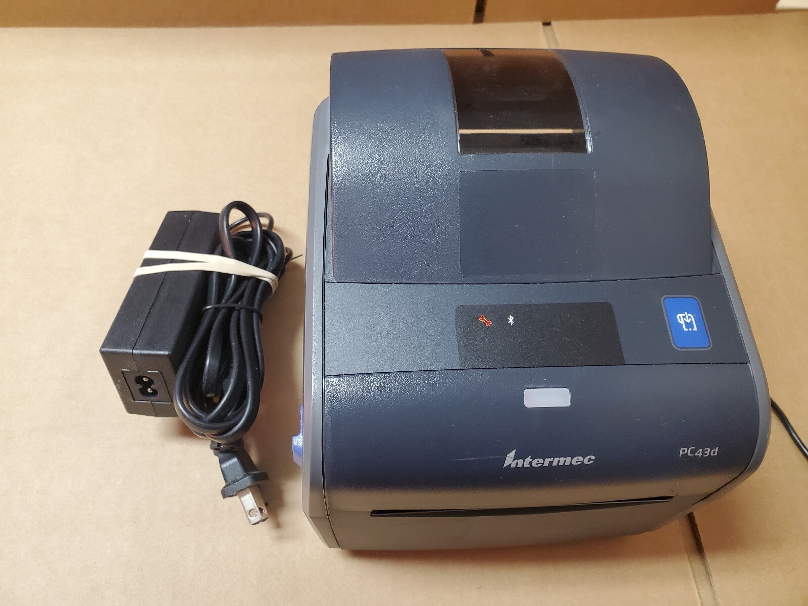 Intermec PC43d Desktop Direct Thermal Barcode Printer with Adapter (Lot Of 10)