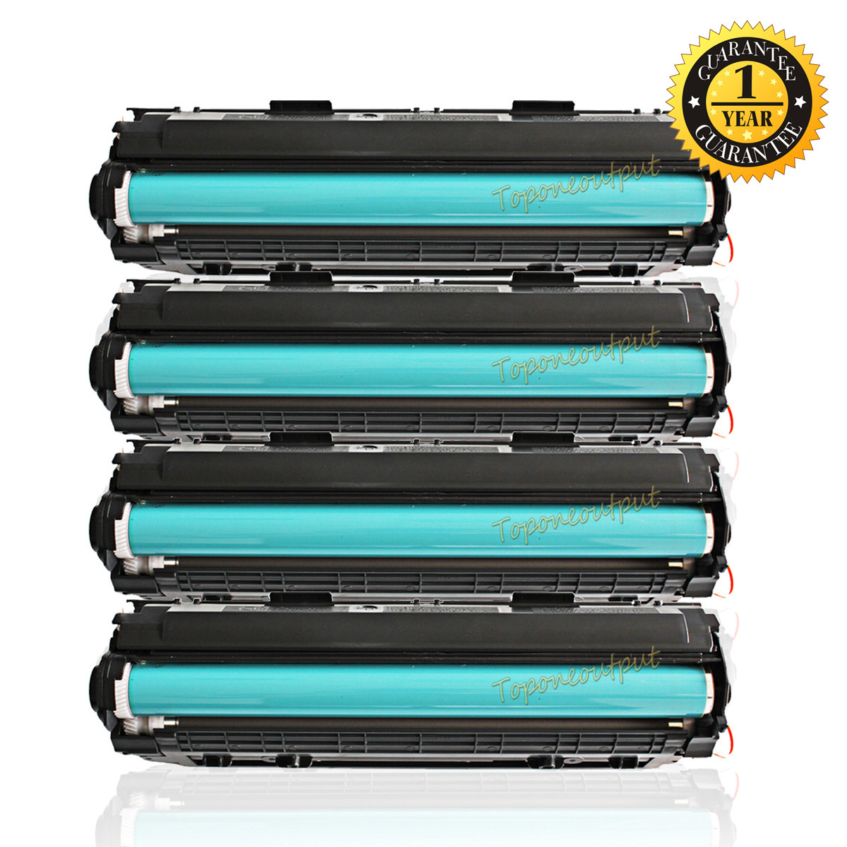 4x Black 128 Toner Cartridge For Canon 128 ImageClass D530 D550 MF4700n MF4880dw