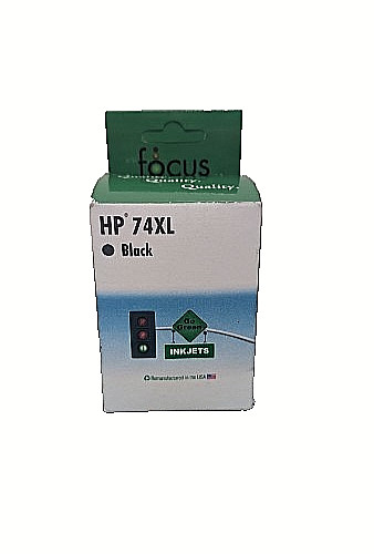 HP 74XL Black Ink Cartridge High Yield Genuine OEM Original CB336WN New Sealed