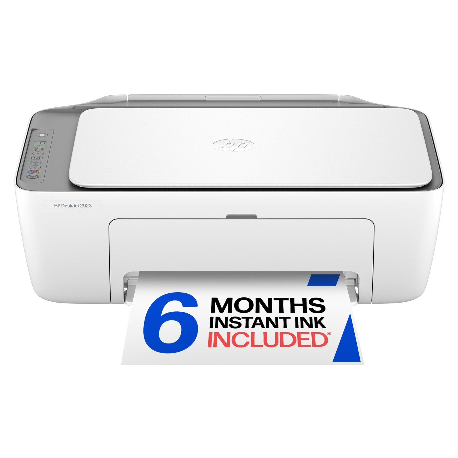 HP DeskJet 2923 Wireless All-in-One Color Inkjet Printer, one size, White